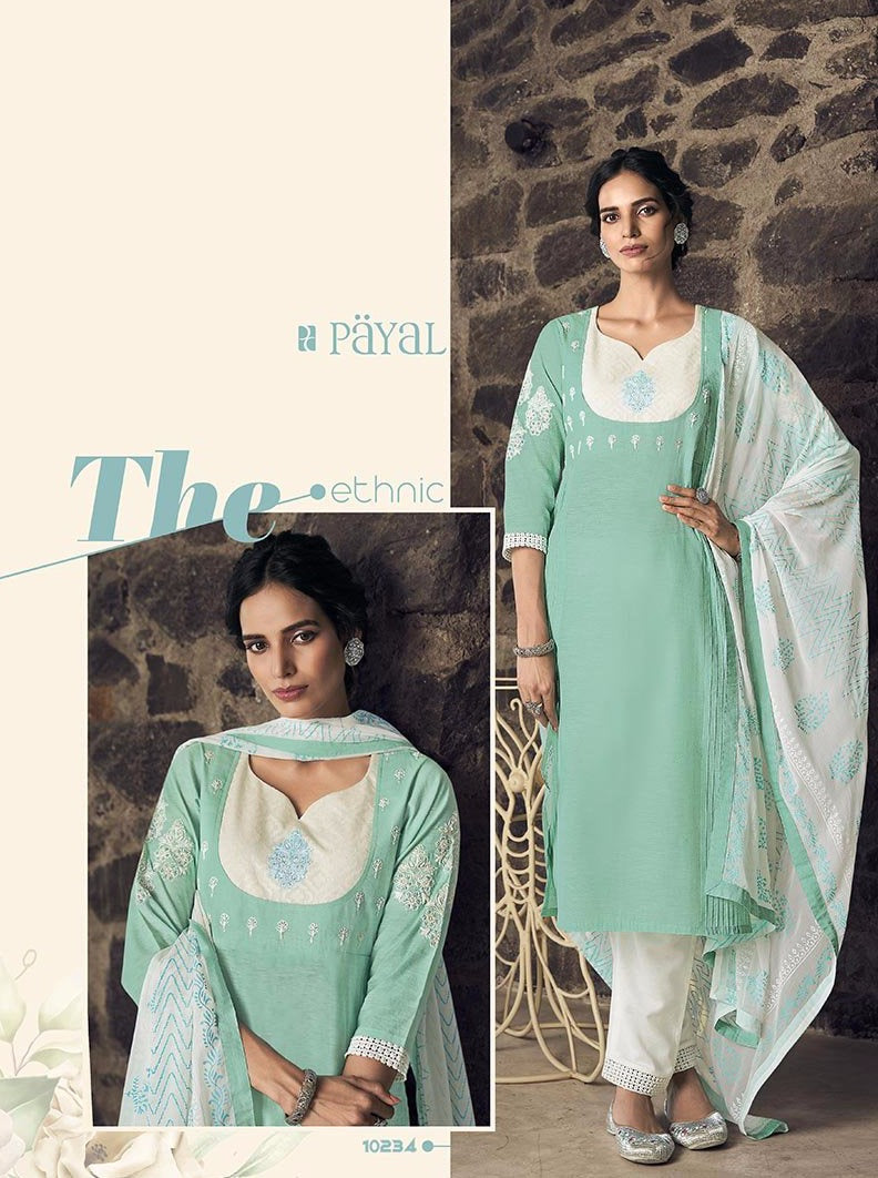 Payal Designer Straight Festive Different Look Ethnic Wear Online Pent Suit - Payal