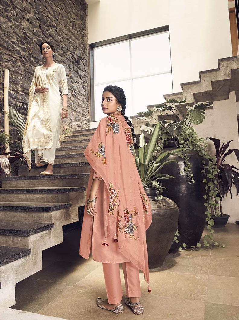 Payal Desiner Straight Cut Ethnic Wear Online Pent Suit - Payal