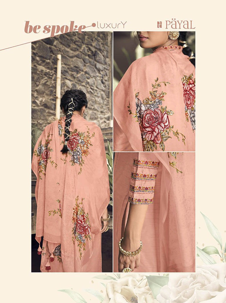 Payal Desiner Straight Cut Ethnic Wear Online Pent Suit - Payal