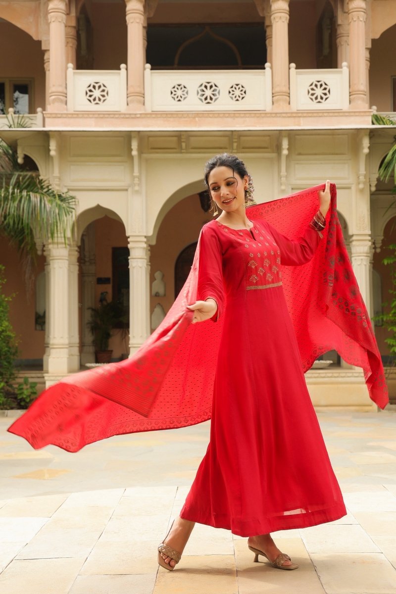 PAYAL Festive Flared Suit Set - Payal