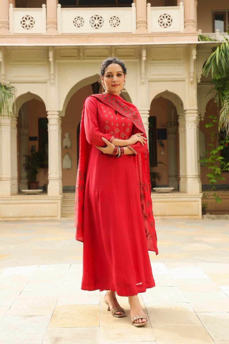 PAYAL Festive Flared Suit Set - Payal