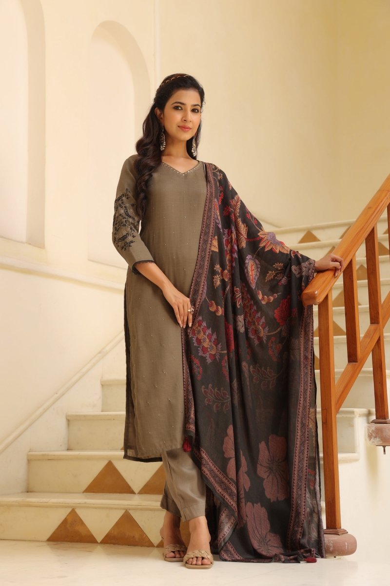 PAYAL Mukesh Straight Suit Set - Payal