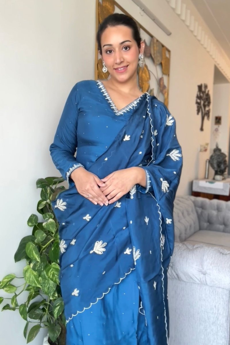 PAYAL Muslin Festive Suit Set - Payal