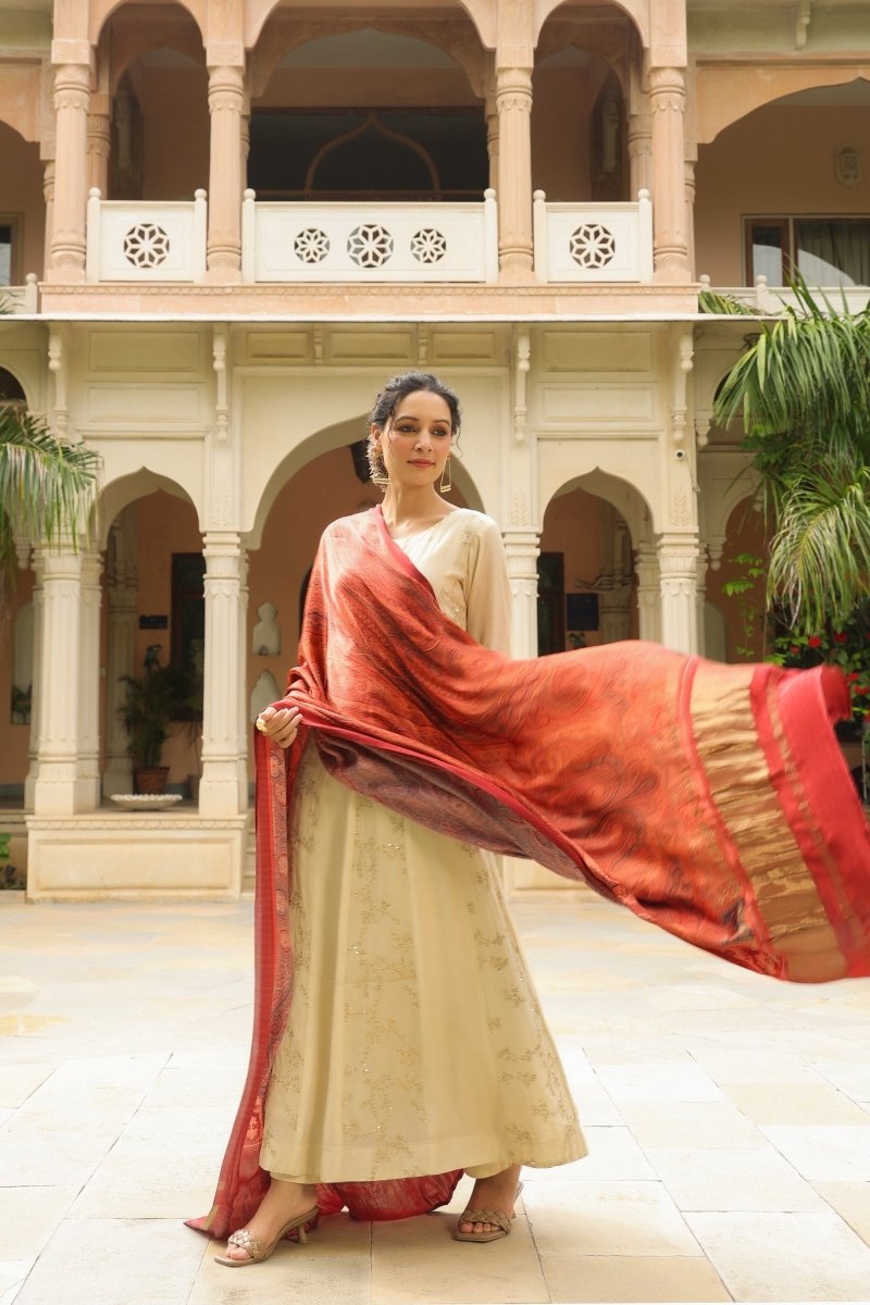 PAYAL Silk Anarkali Suit Set - Payal