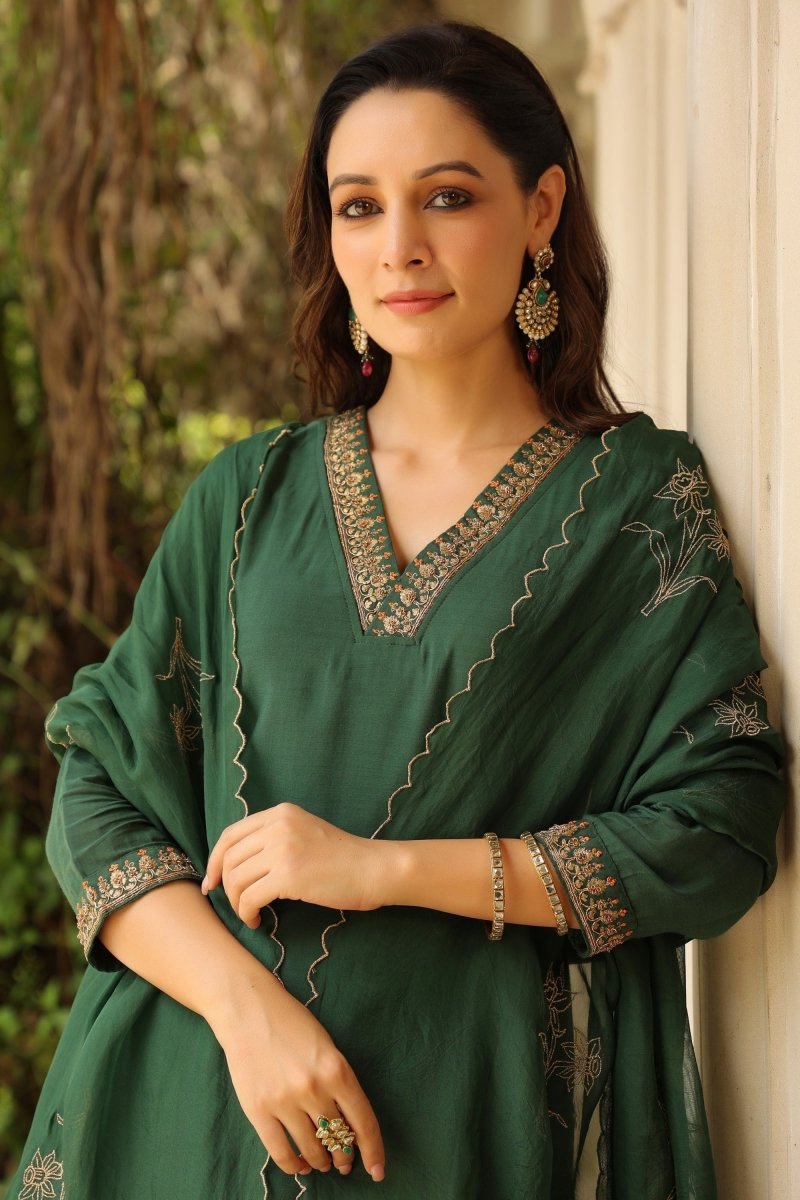 PAYAL Viscose Muslin Aline Suit Set - Payal