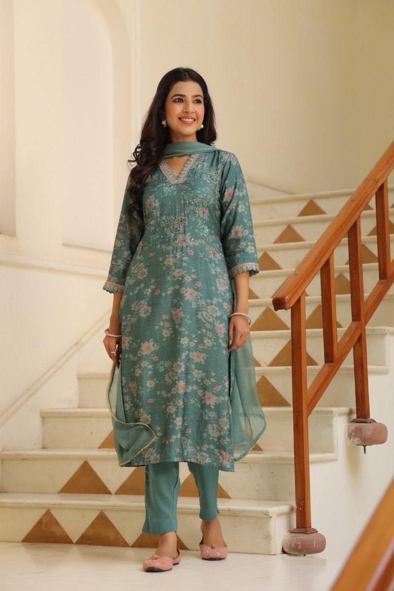 PAYAL Viscose Printed Suit Set - Payal