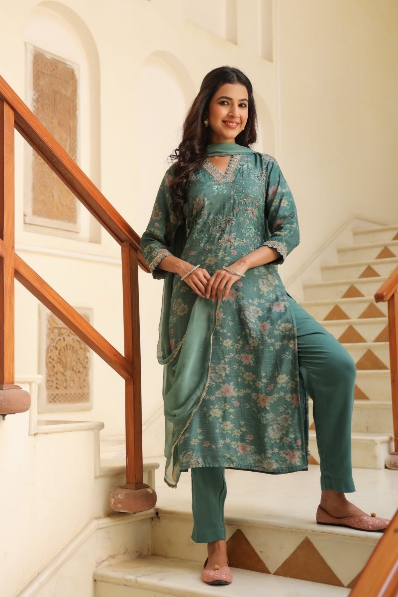 PAYAL Viscose Printed Suit Set - Payal