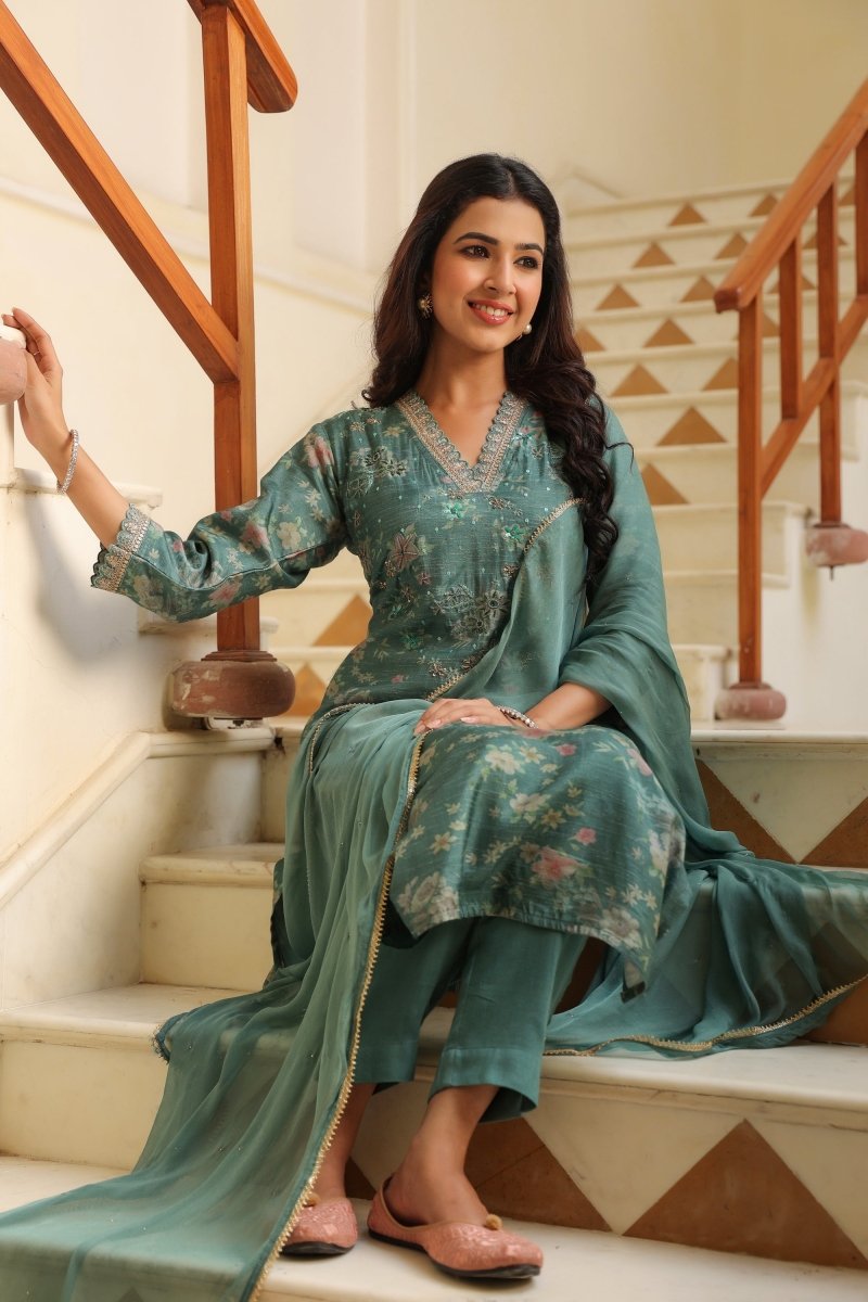 PAYAL Viscose Printed Suit Set - Payal