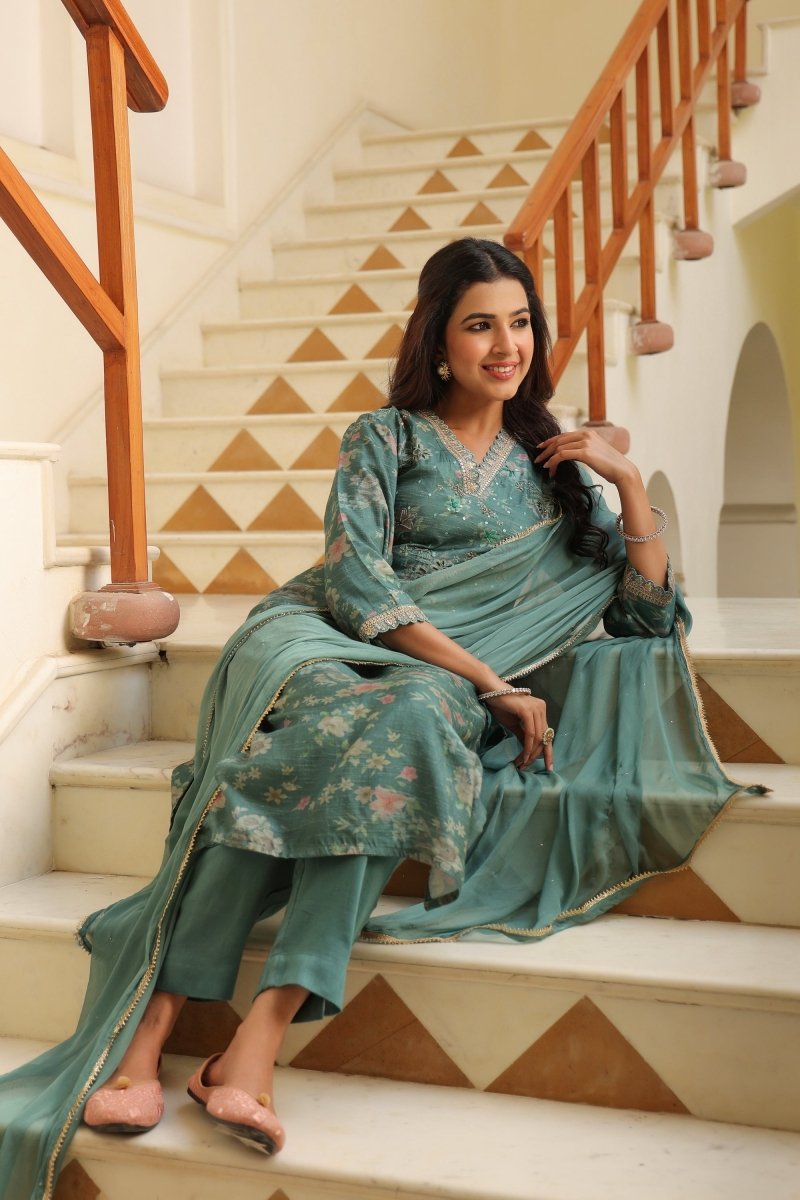 PAYAL Viscose Printed Suit Set - Payal