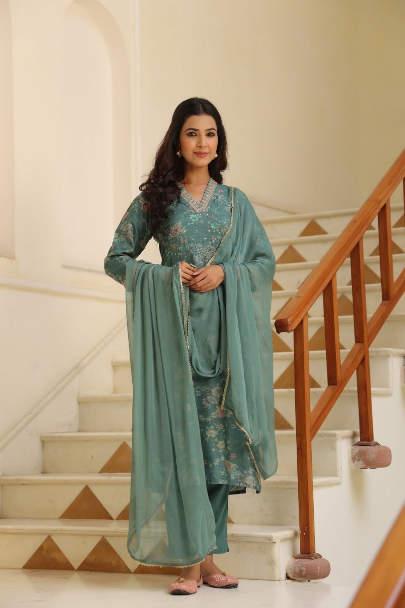 PAYAL Viscose Printed Suit Set - Payal