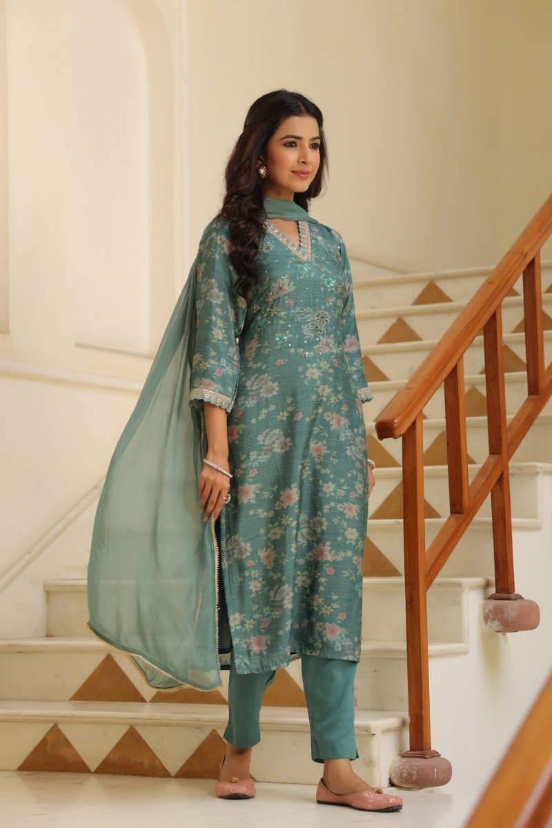PAYAL Viscose Printed Suit Set - Payal
