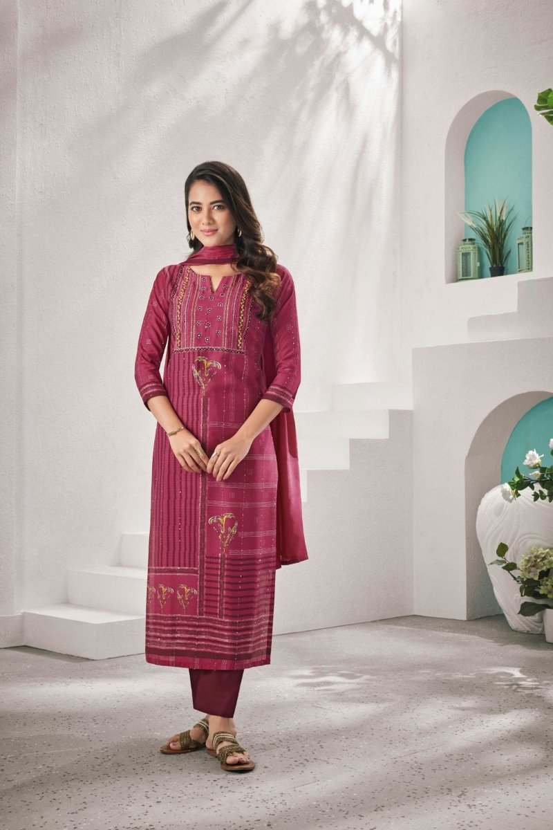 Rani Straight Suit Set - Payal