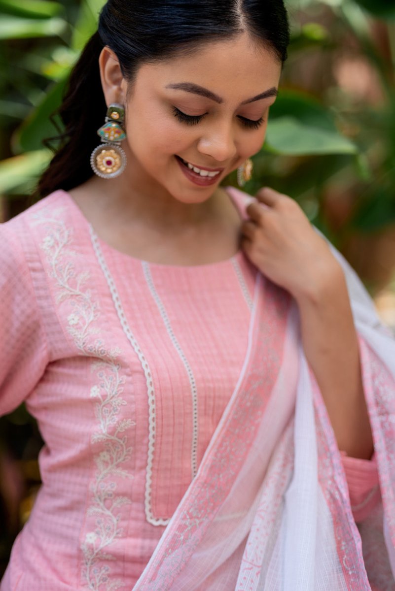 Tenchex Cotton Suit Set - Payal