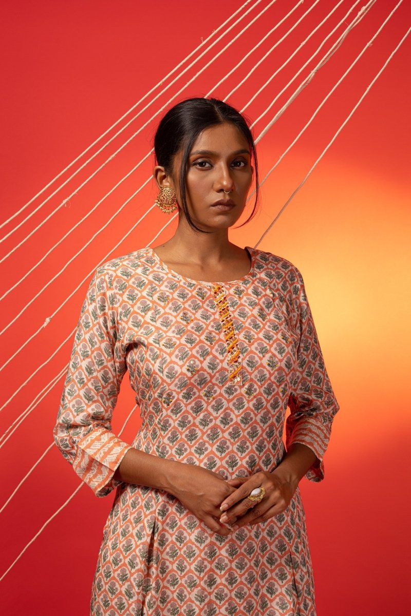 Viscose Muslin Printed Kurta Set - Payal
