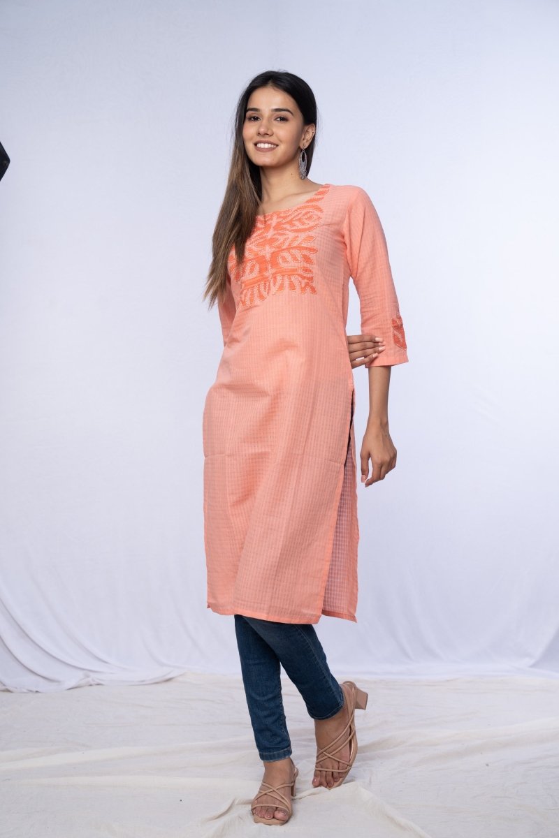 WOK Casual Straight Kurta - Payal