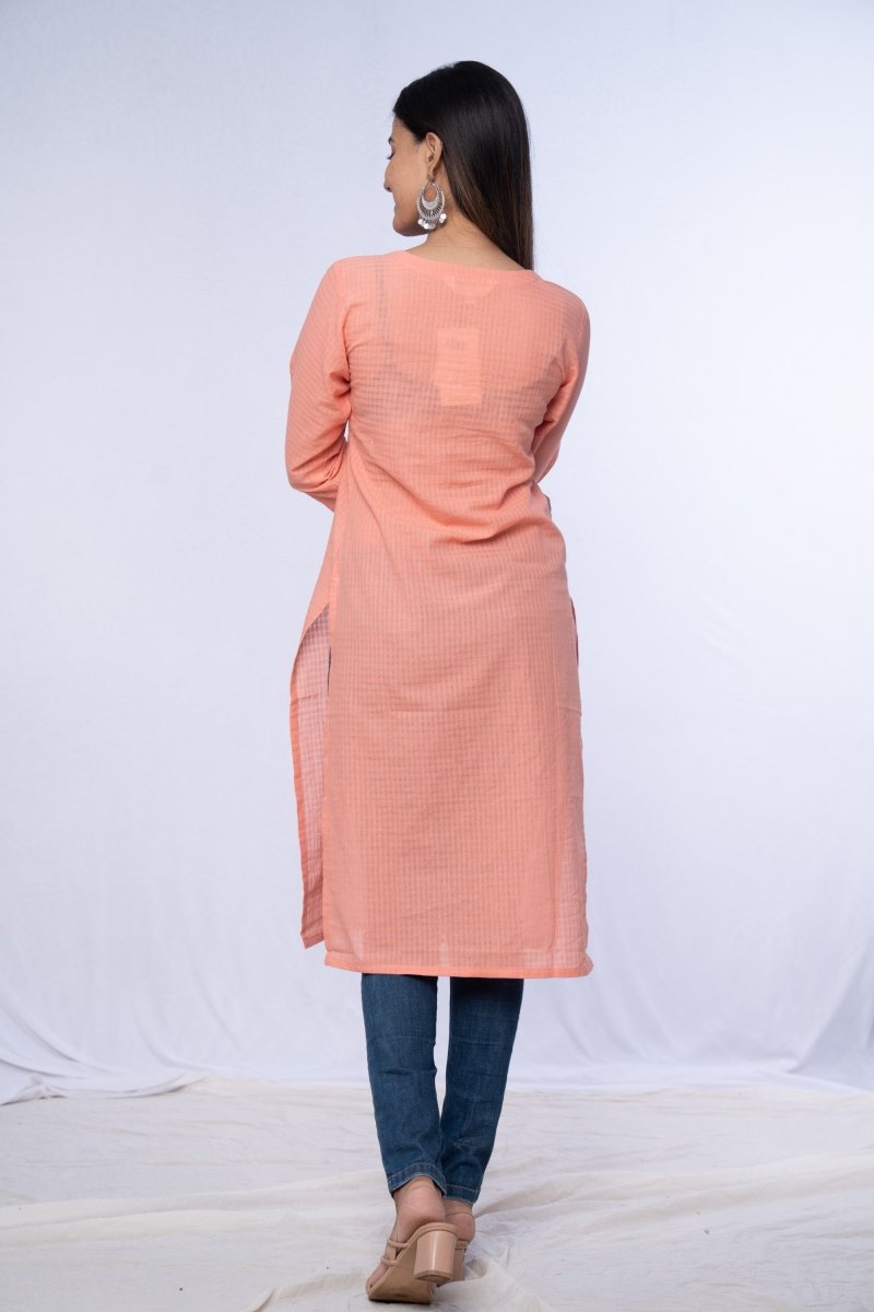 WOK Casual Straight Kurta - Payal