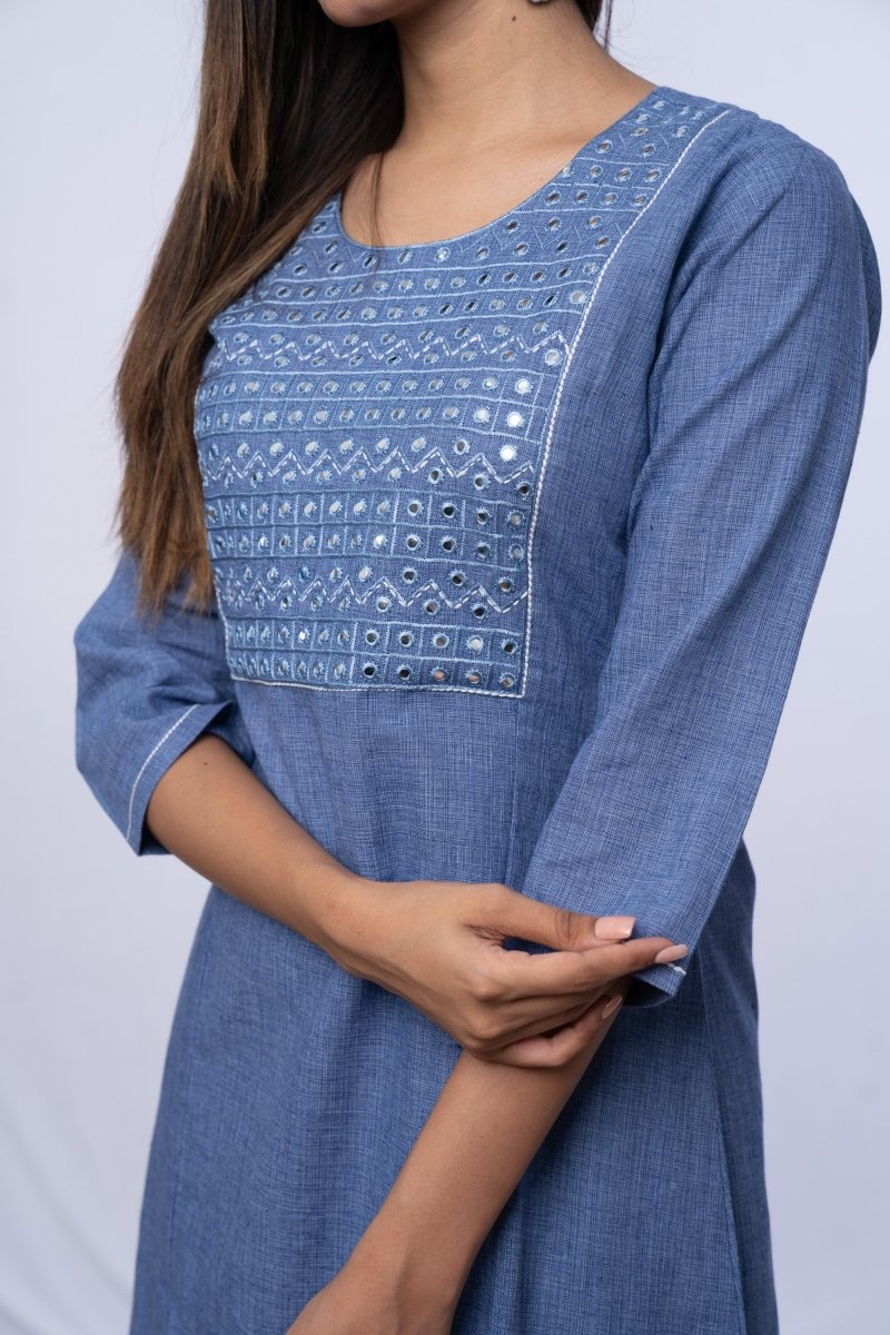 WOK Cotton Linen Co-ord Set - Payal