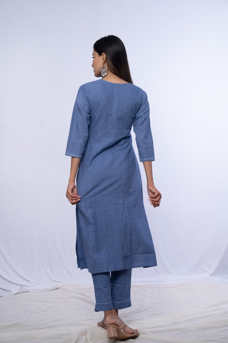 WOK Cotton Linen Co-ord Set - Payal