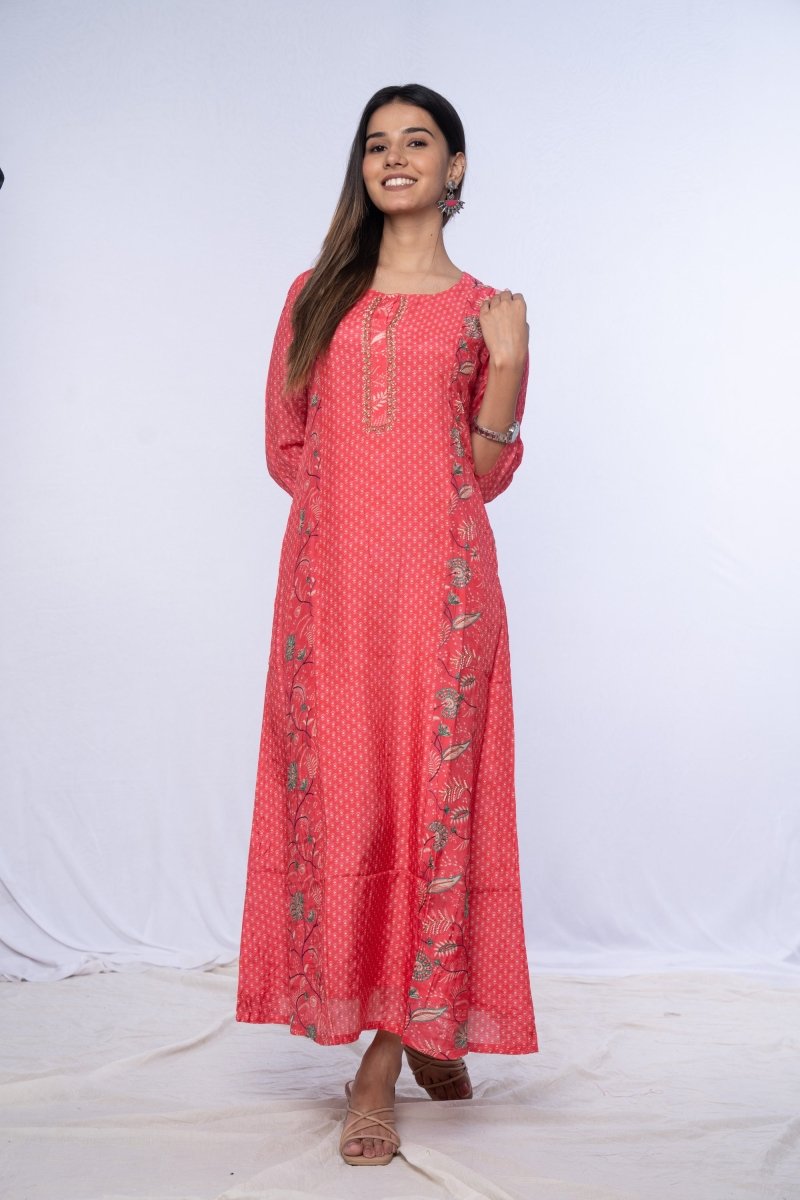 WOK Festive Anarkali Dress - Payal