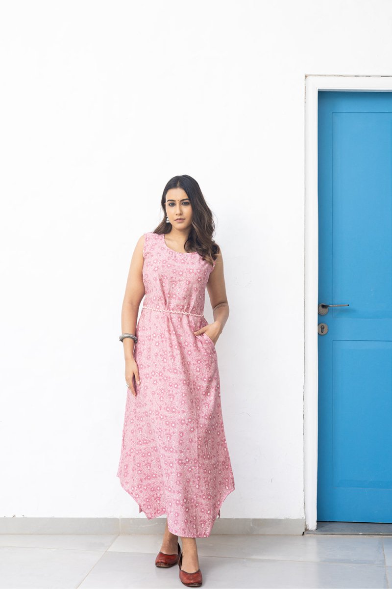 WOK Floral printed Kurti Dress - Payal