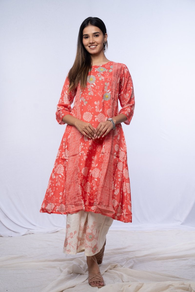 WOK Muslin Festive Kurta Set - Payal