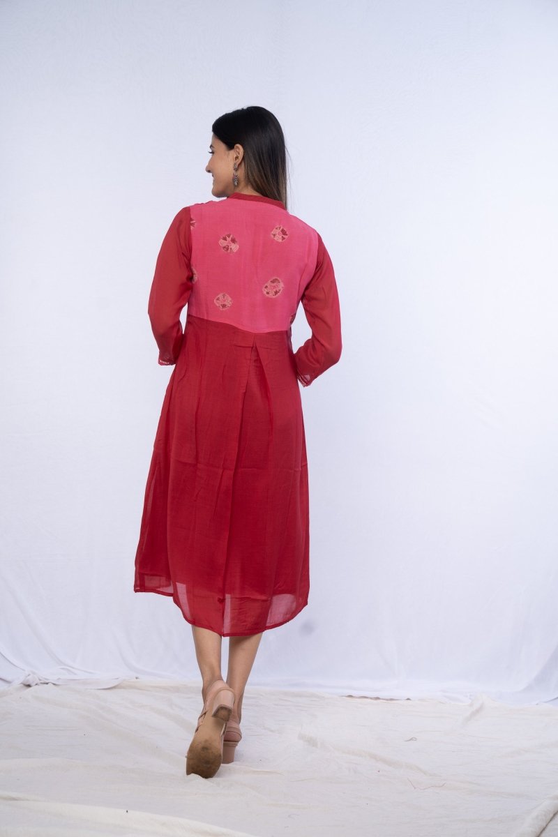 WOK Stylish Muslin Dress - Payal