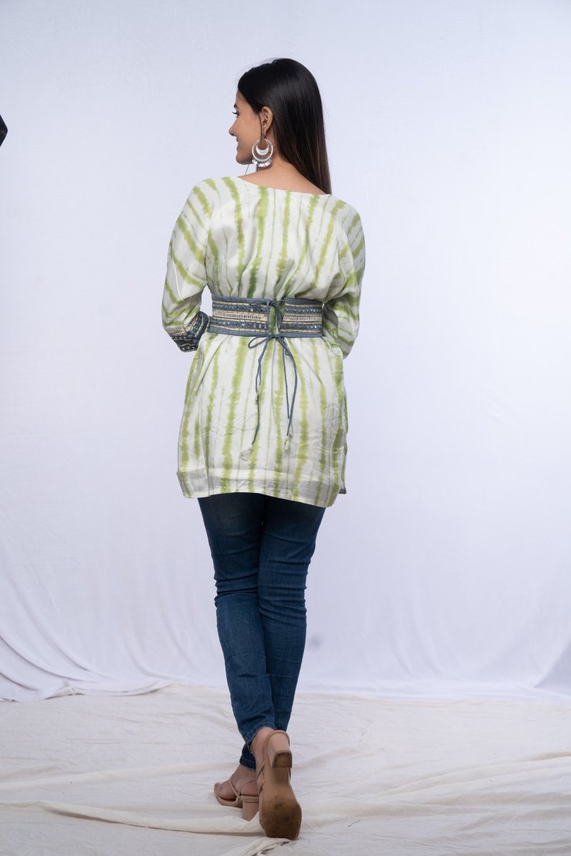 WOK Tie Dye Short Kurti - Payal