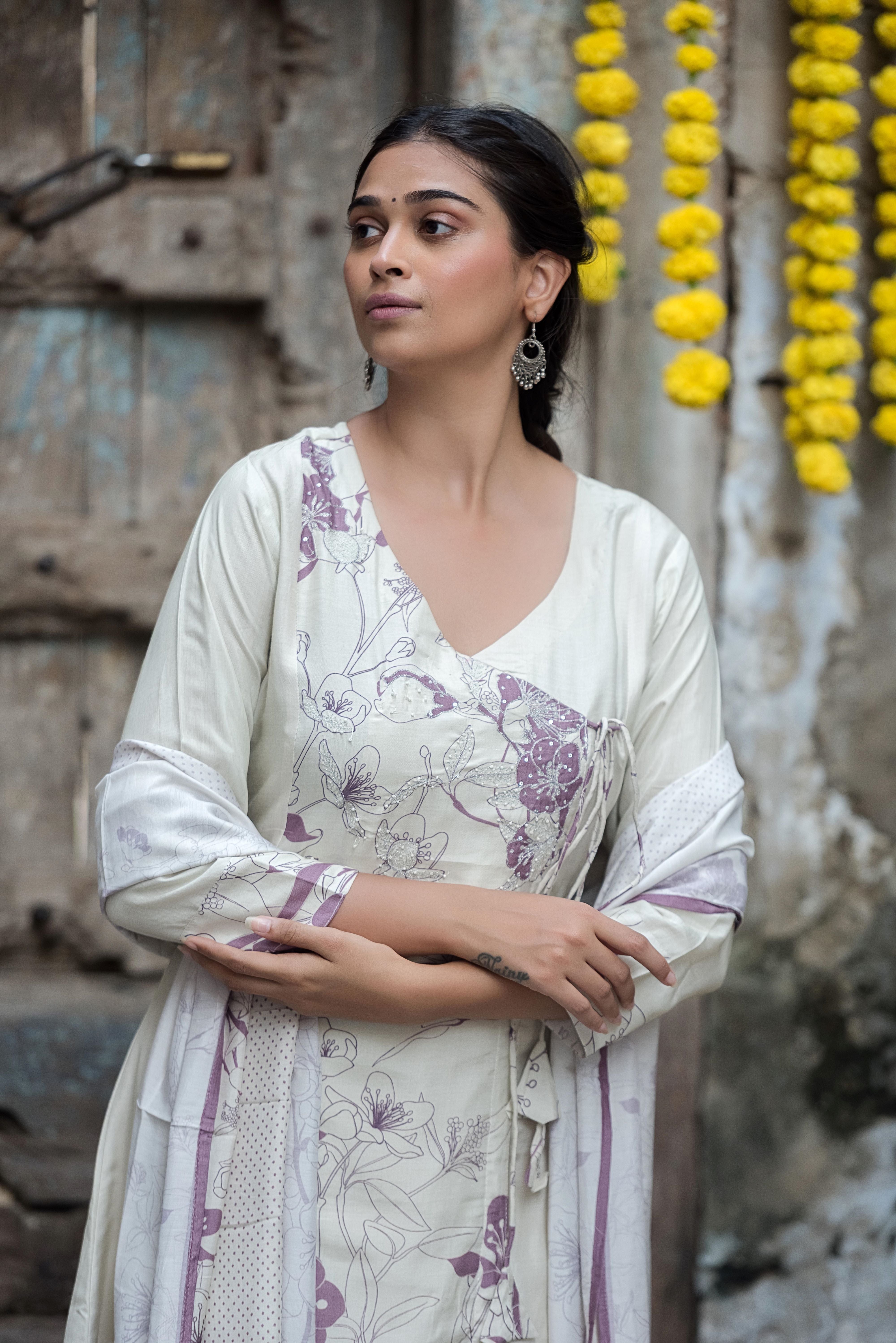 Onion Muslin Straight Salwar Suit