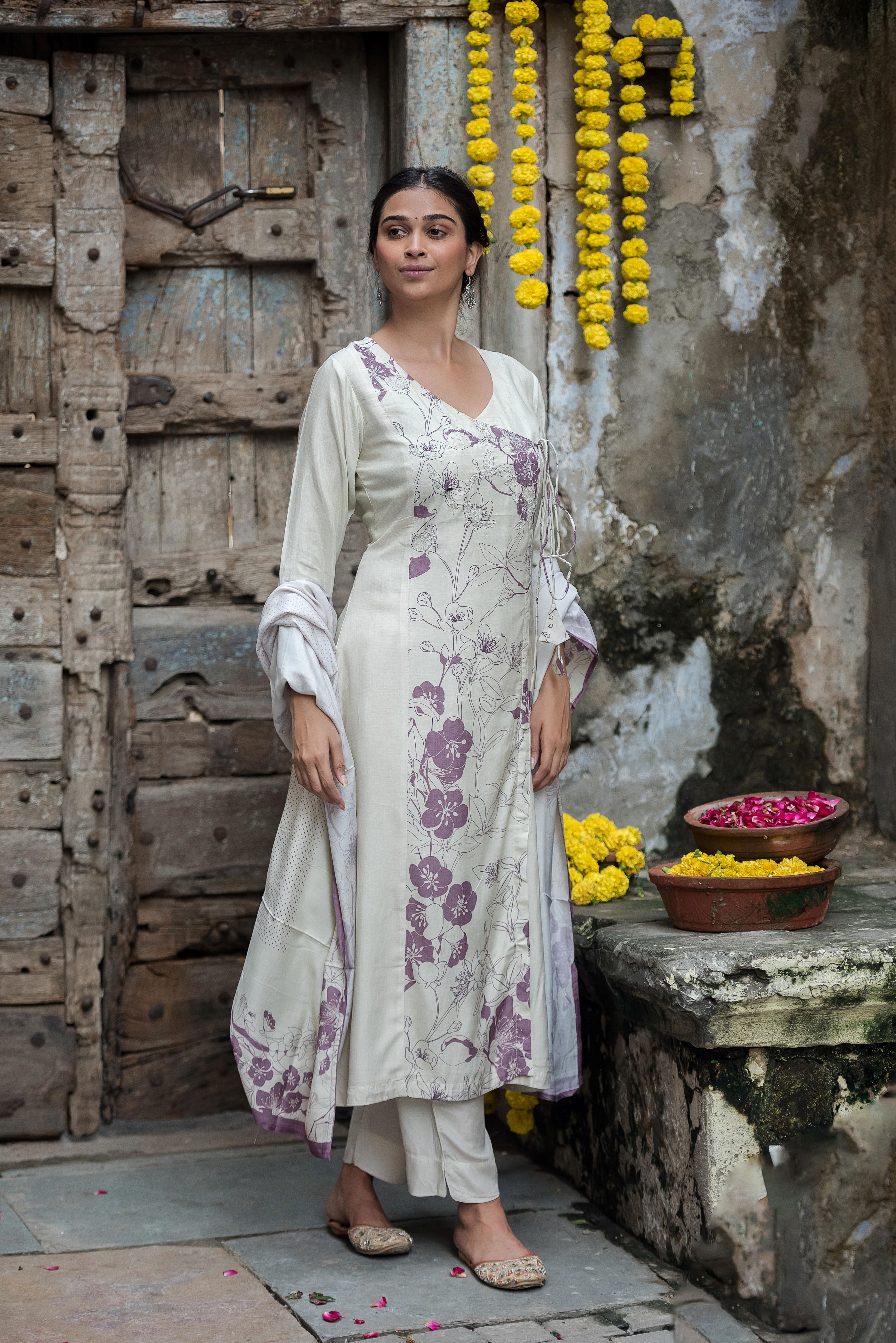 Onion Muslin Straight Salwar Suit