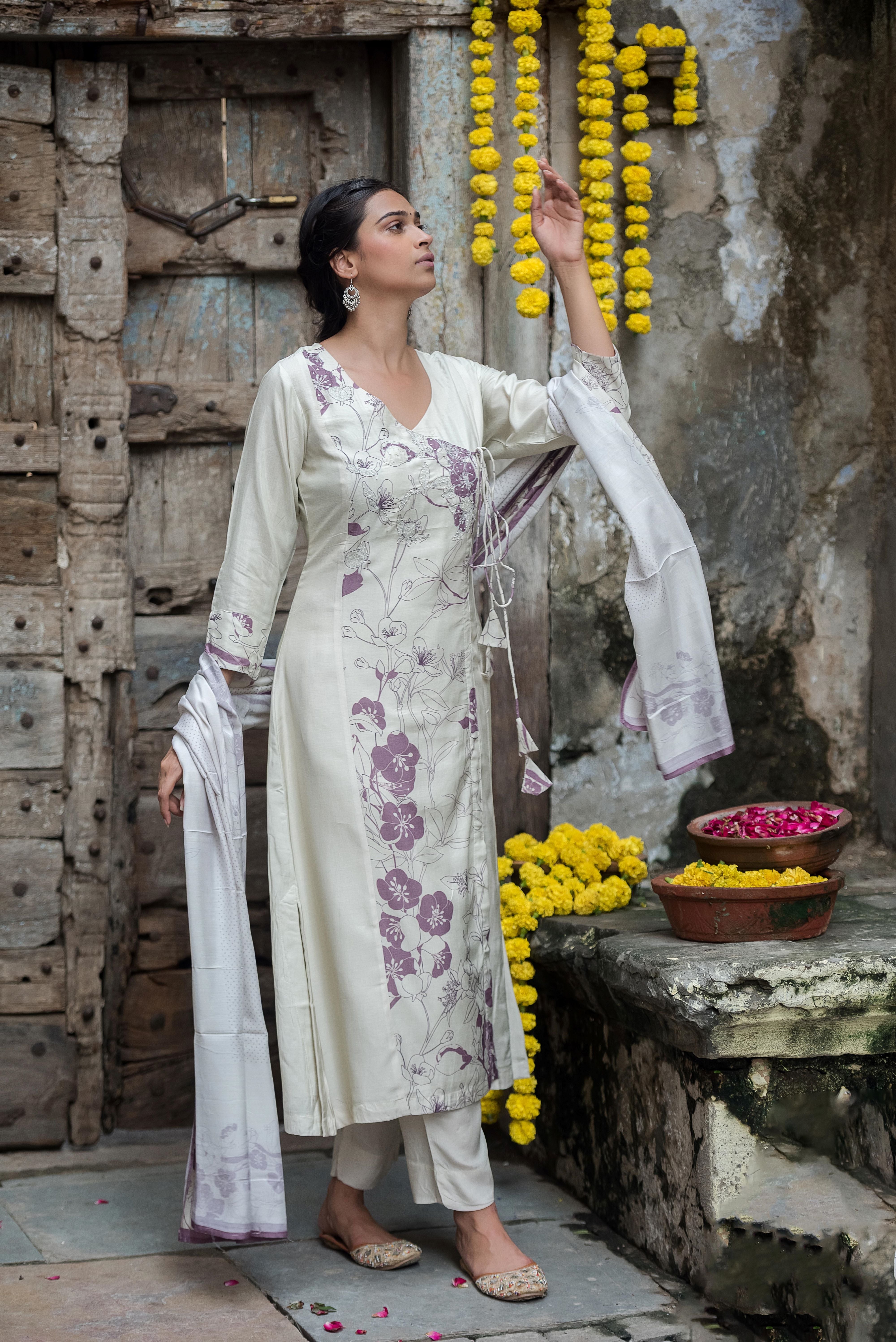 Onion Muslin Straight Salwar Suit