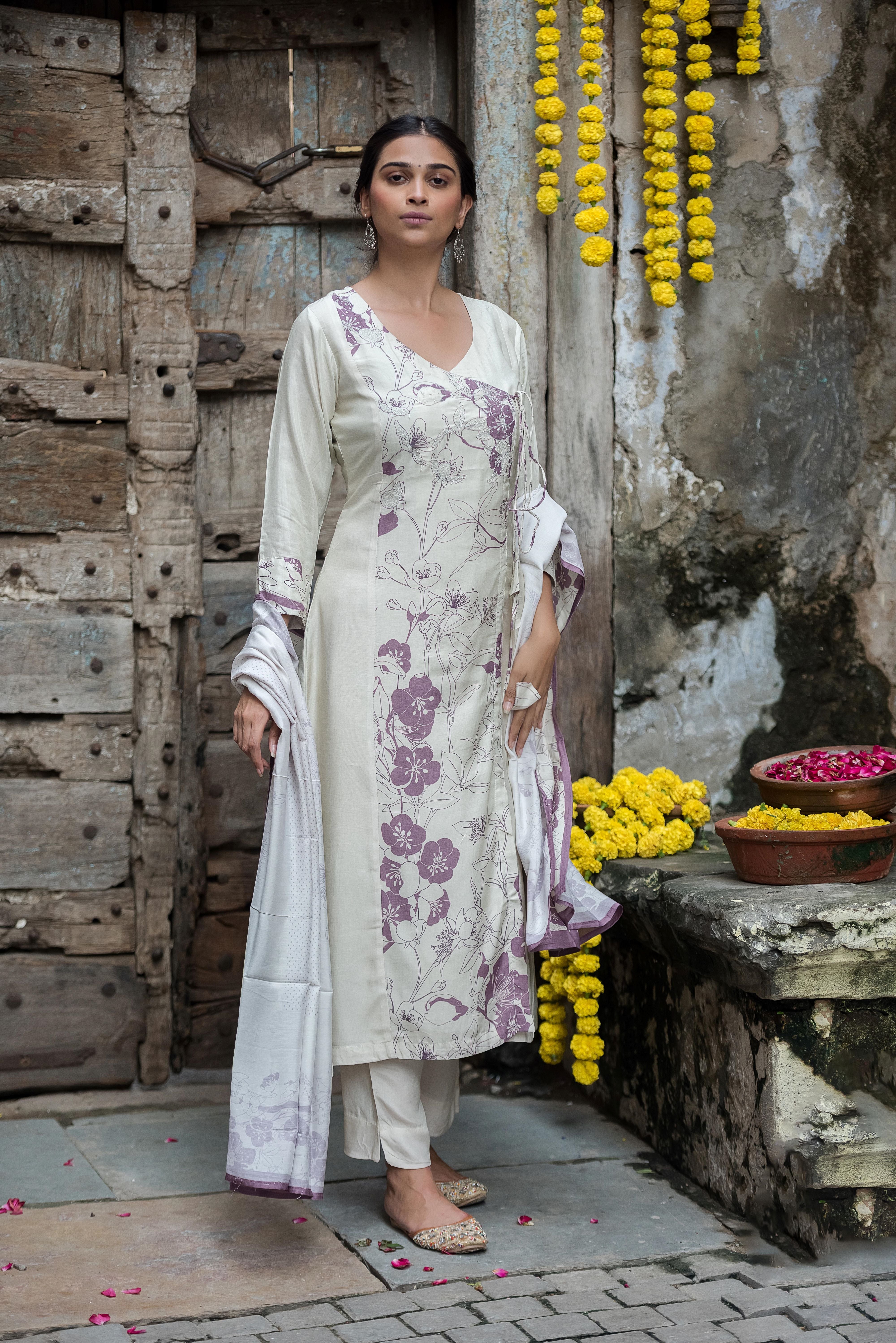 Onion Muslin Straight Salwar Suit
