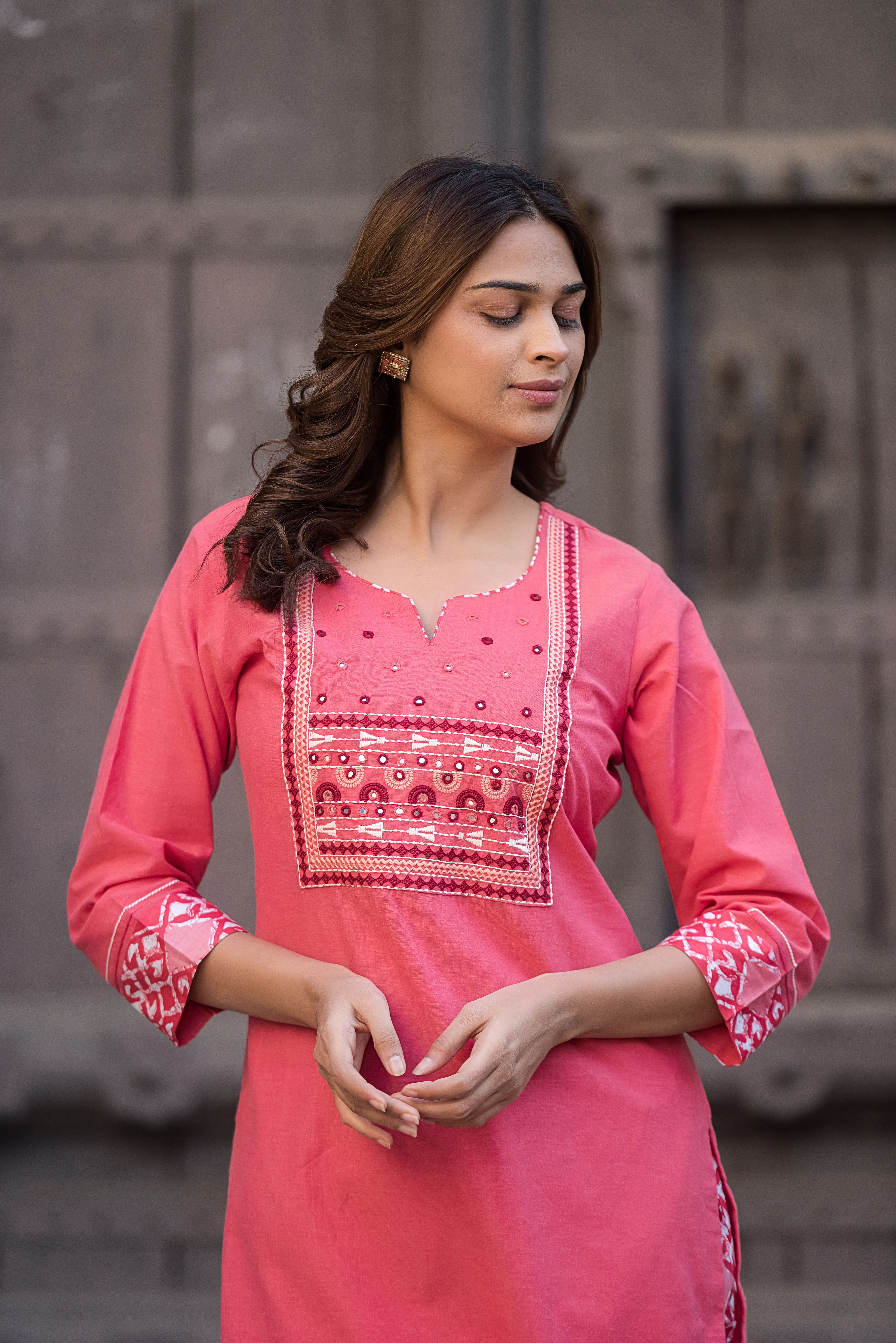 Pich Straight South Cotton Salwar Suit Set