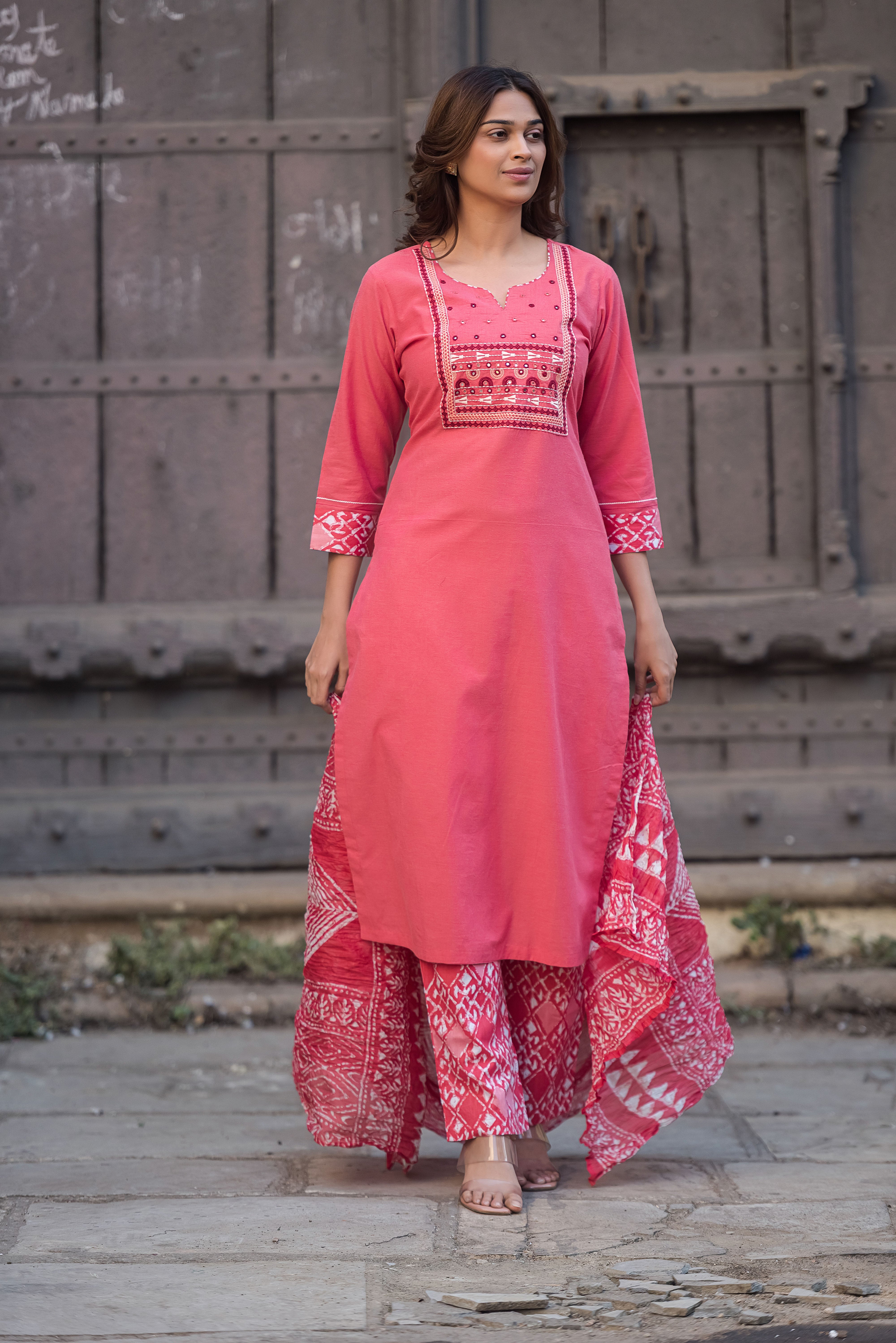 Pich Straight South Cotton Salwar Suit Set