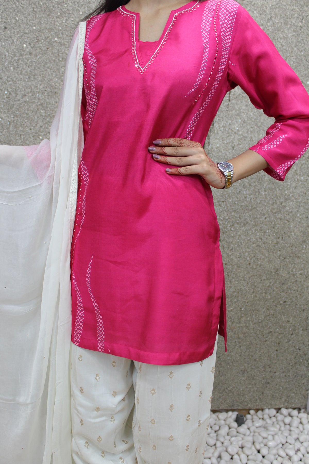Rani Dola Silk Suit Set