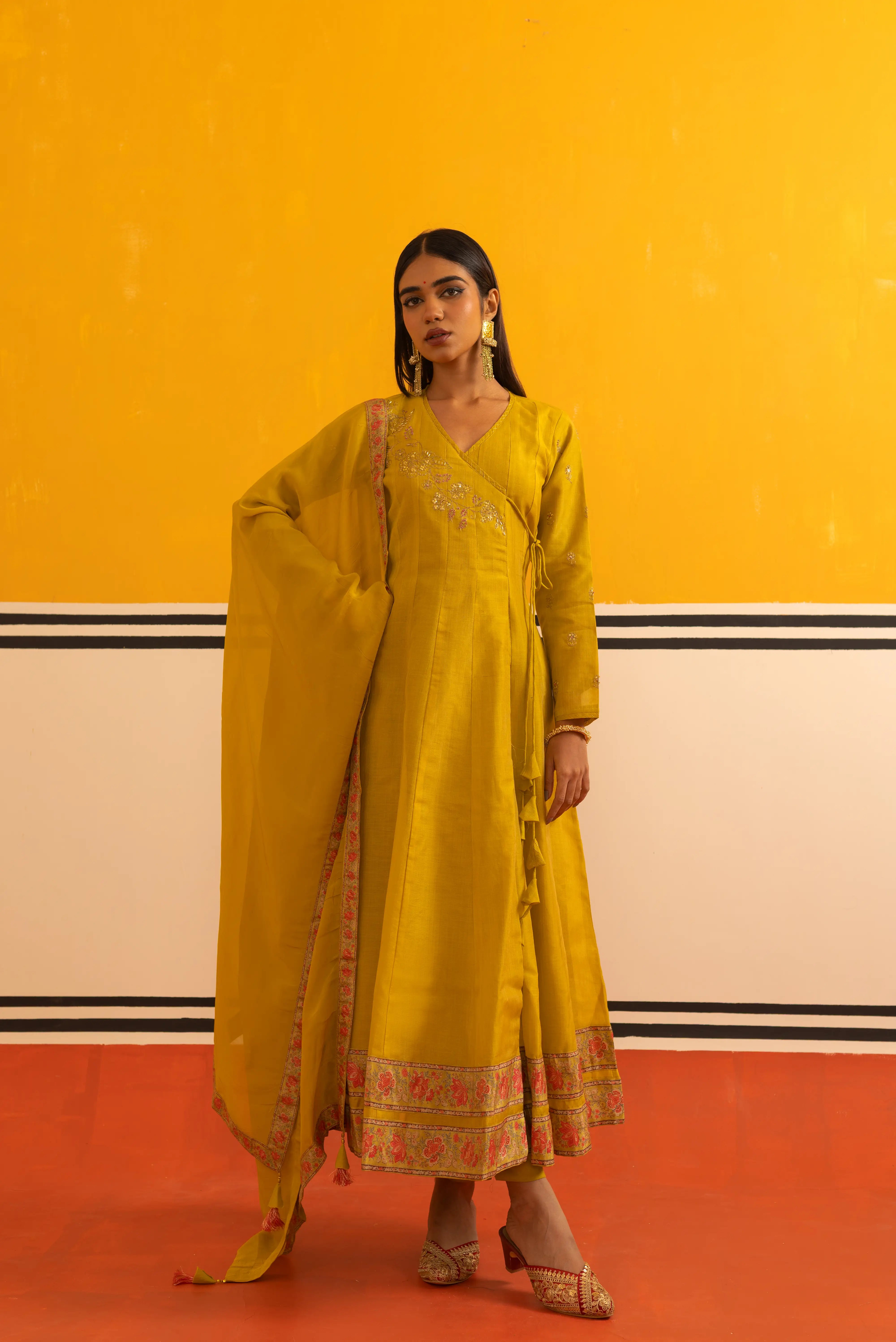 Lemon Flair Suit Set