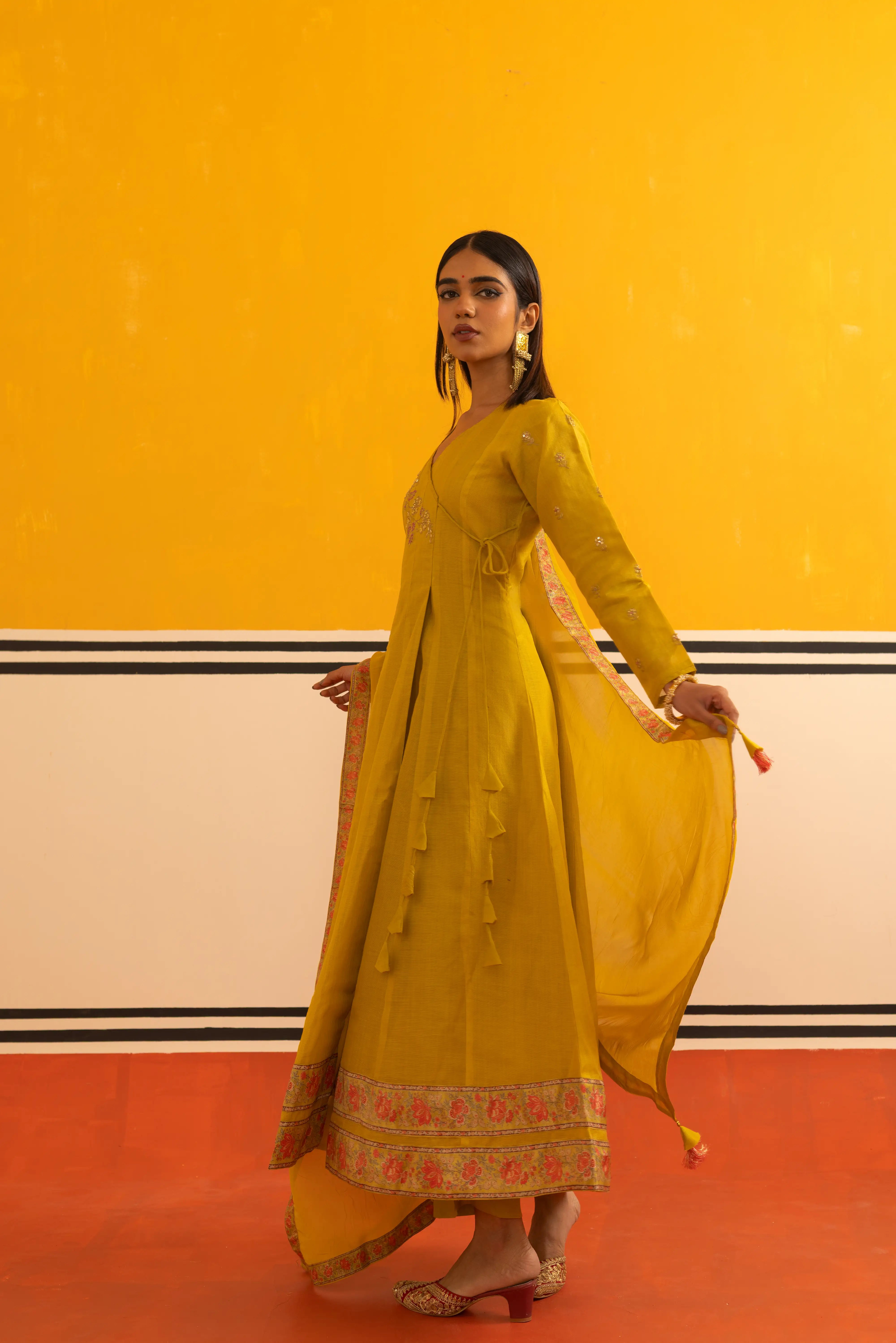 Lemon Flair Suit Set