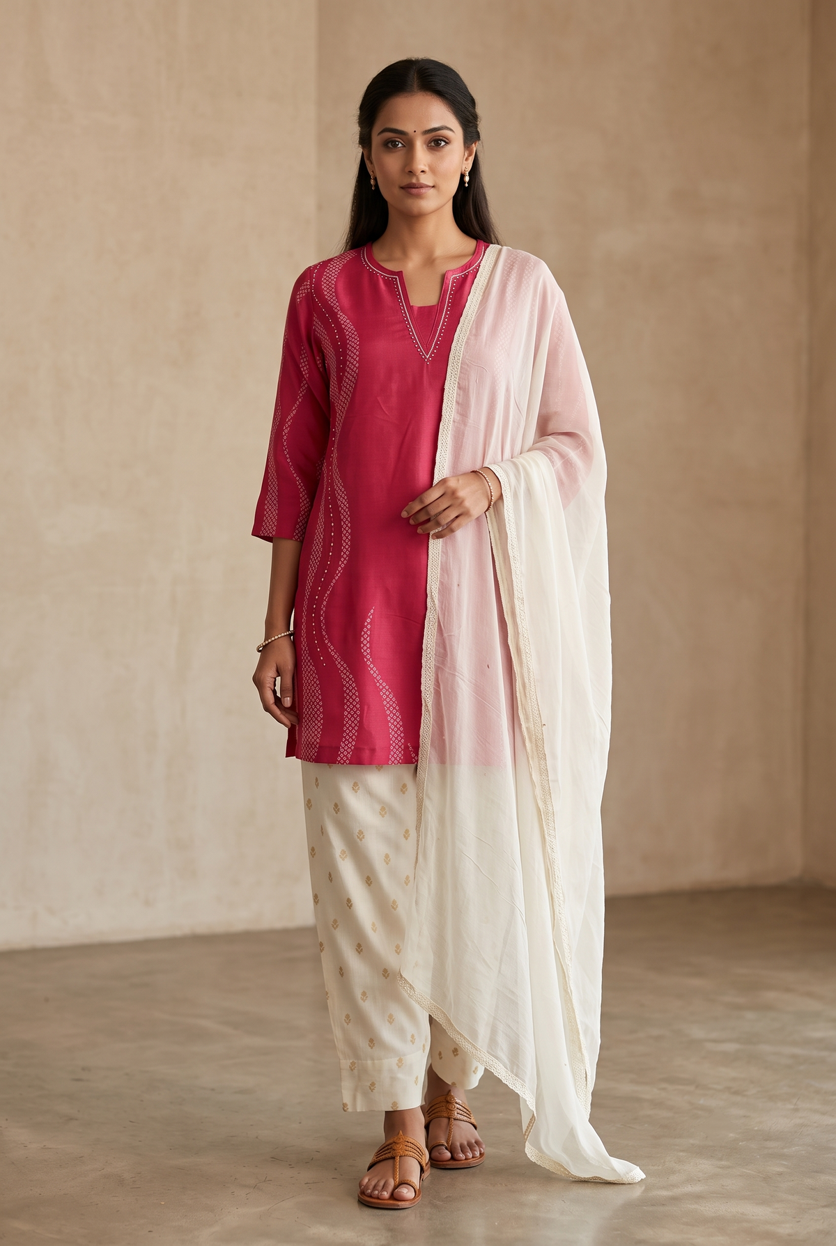 Rani Dola Silk Suit Set
