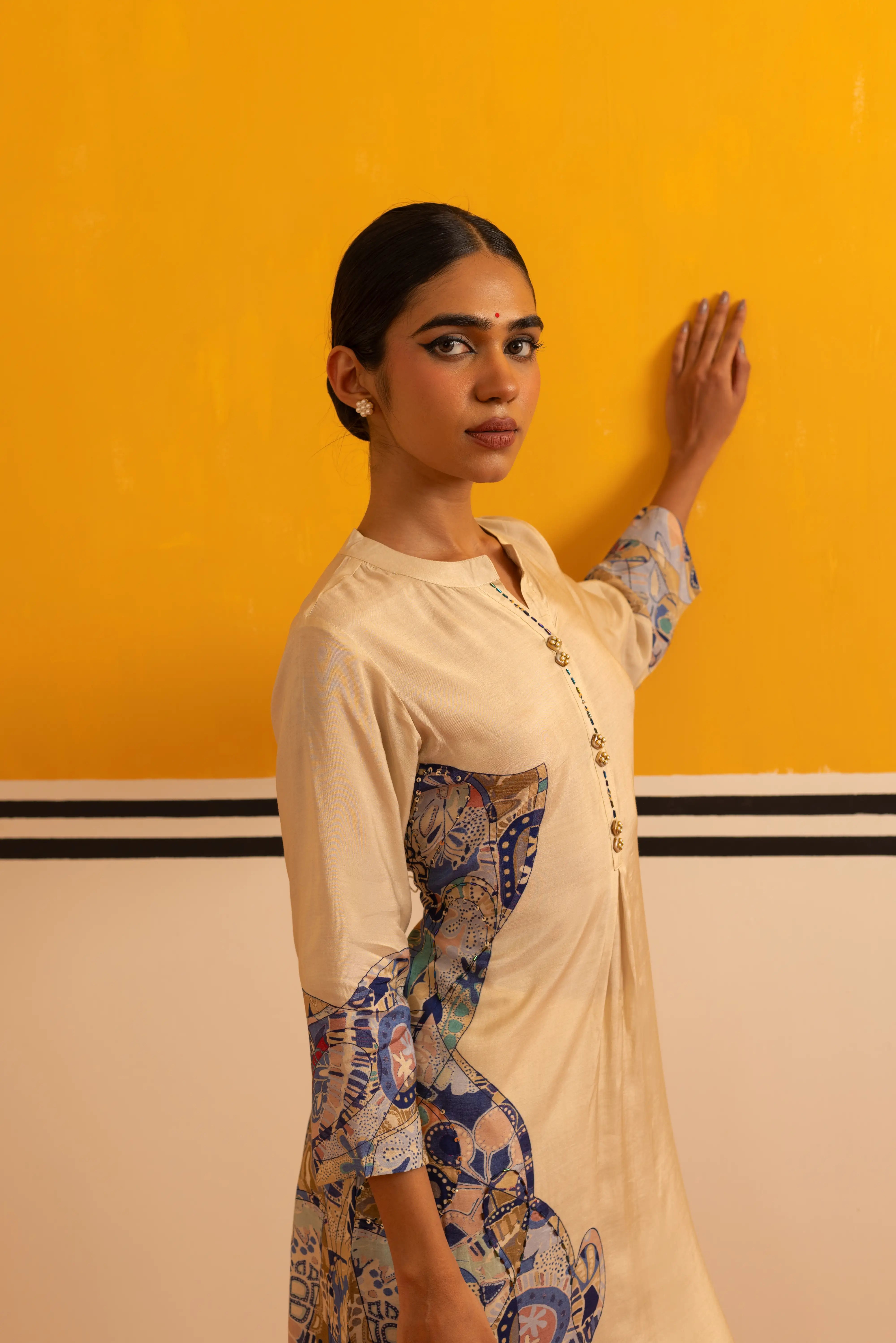 Blue Grey Co-ord Set