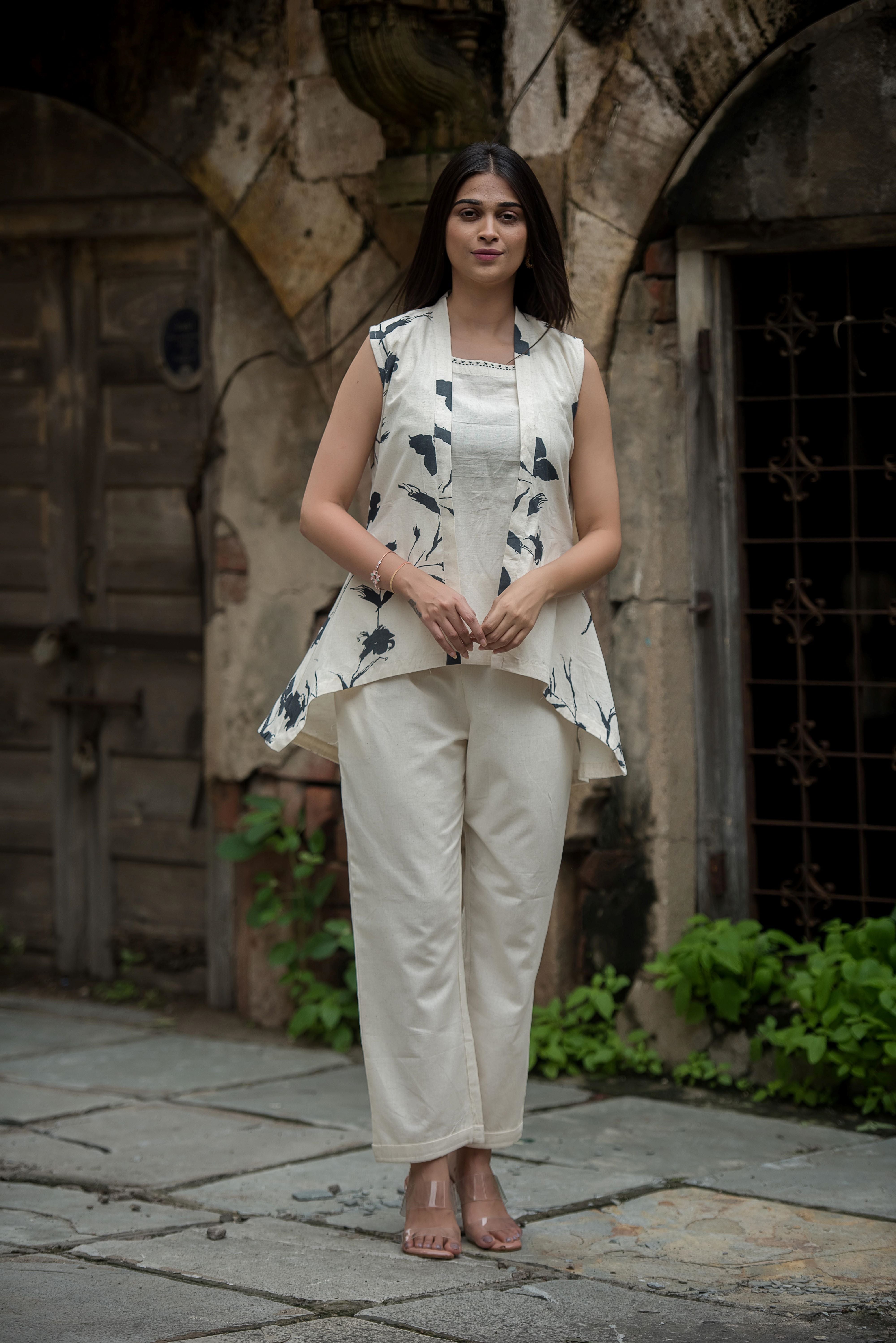 Graceful Beige Co-ord Set