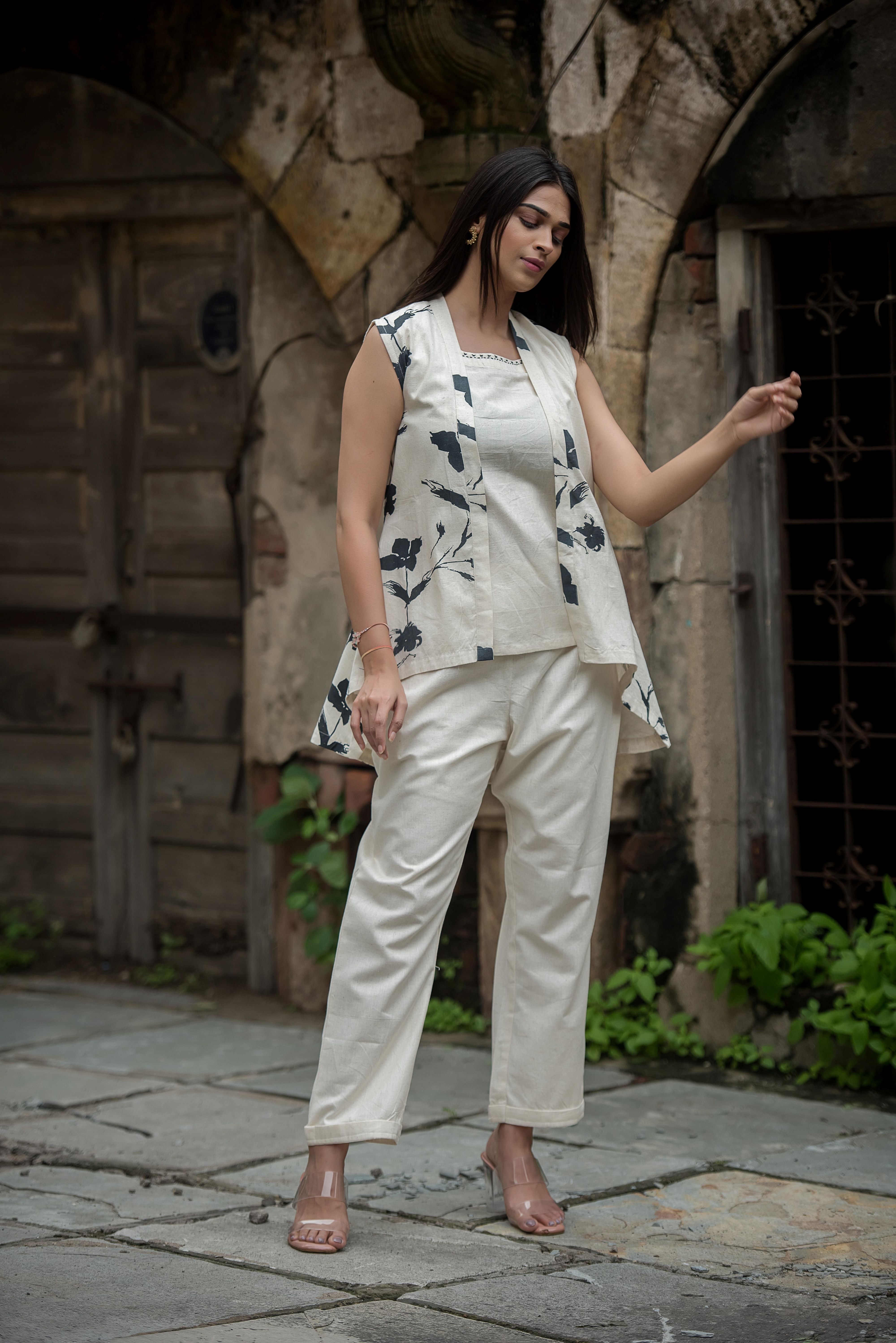 Graceful Beige Co-ord Set