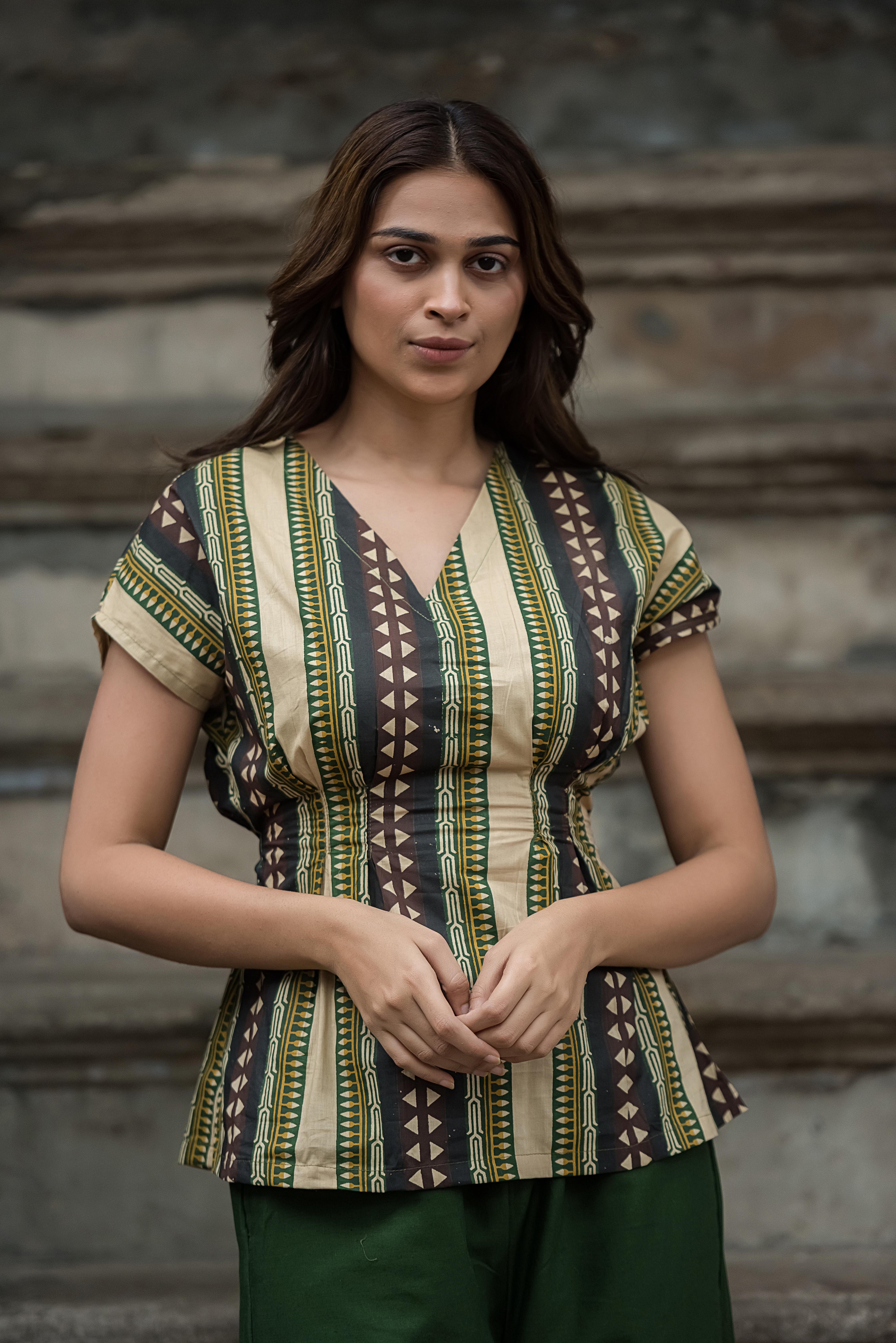 Green Elegance — The Classic Co-ord Set