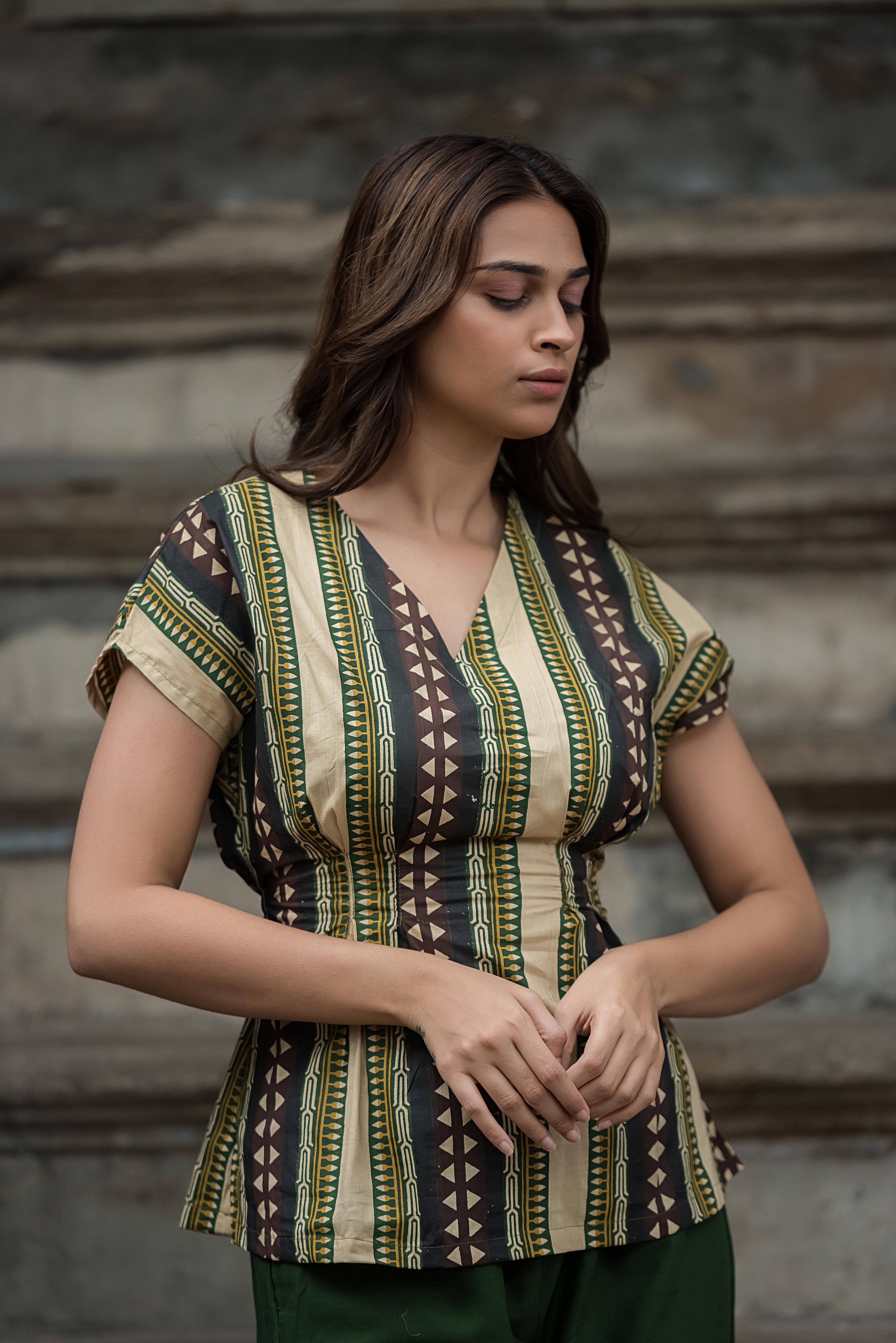 Green Elegance — The Classic Co-ord Set