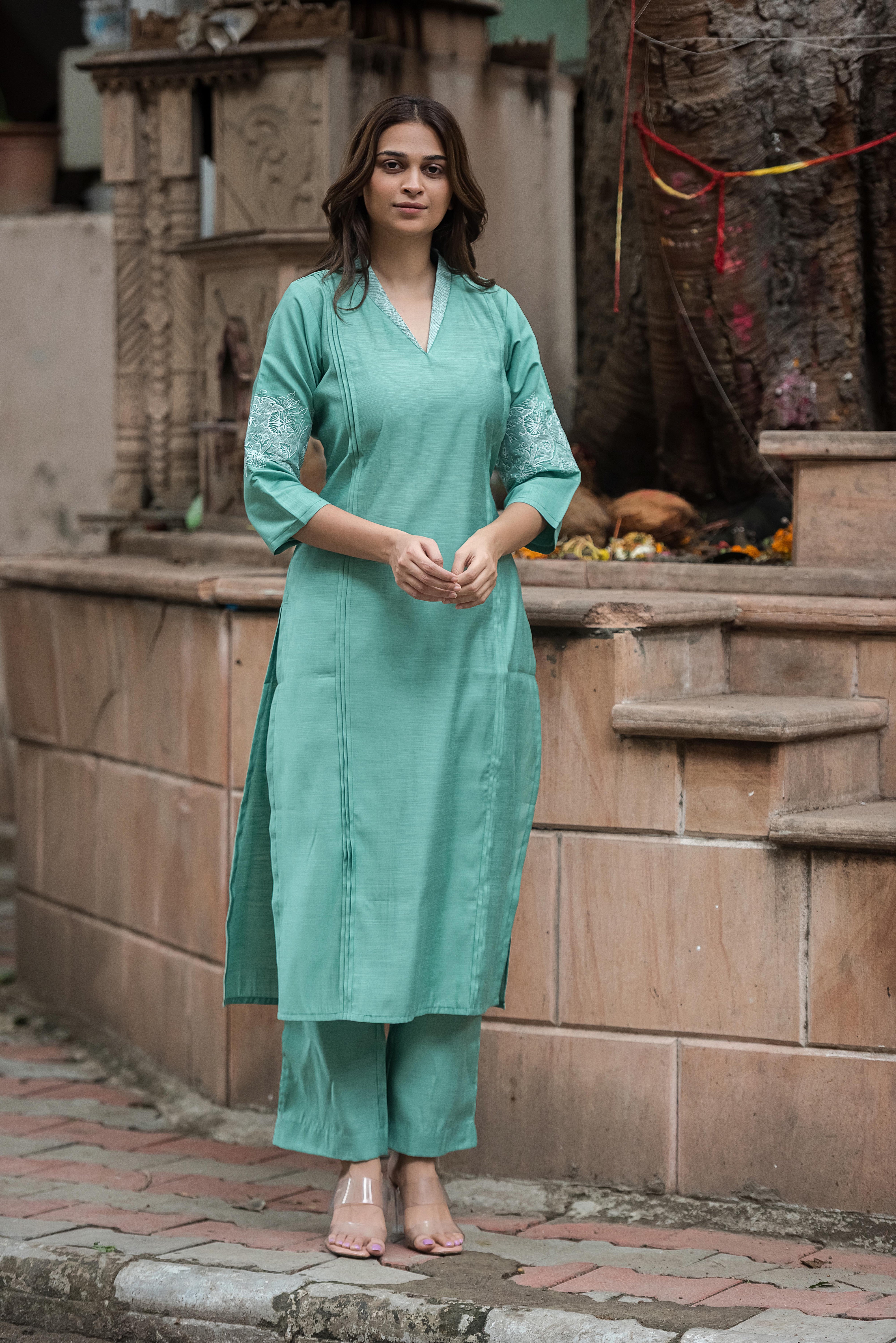 Green Grace — The Silk Co-ord Edit