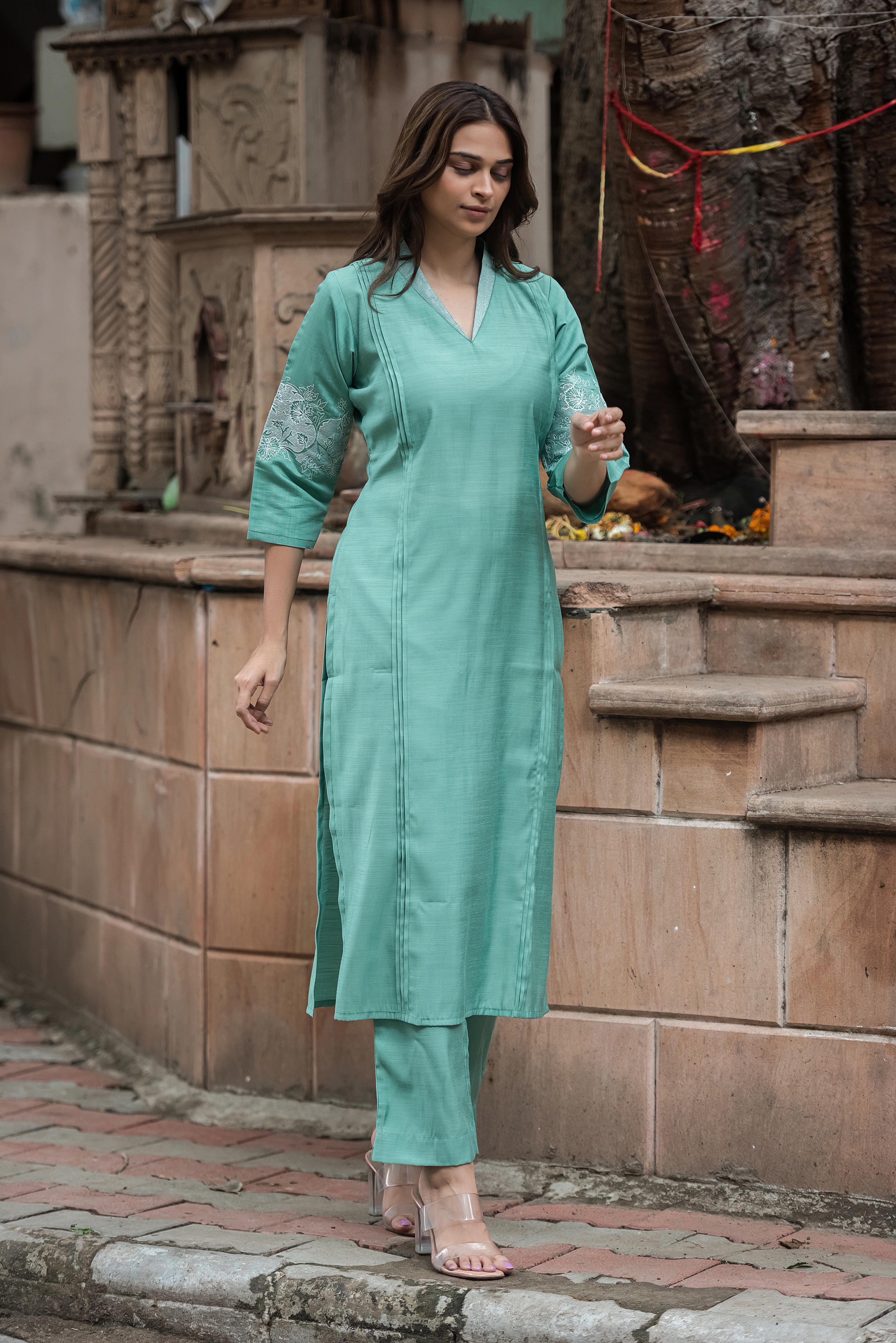 Green Grace — The Silk Co-ord Edit