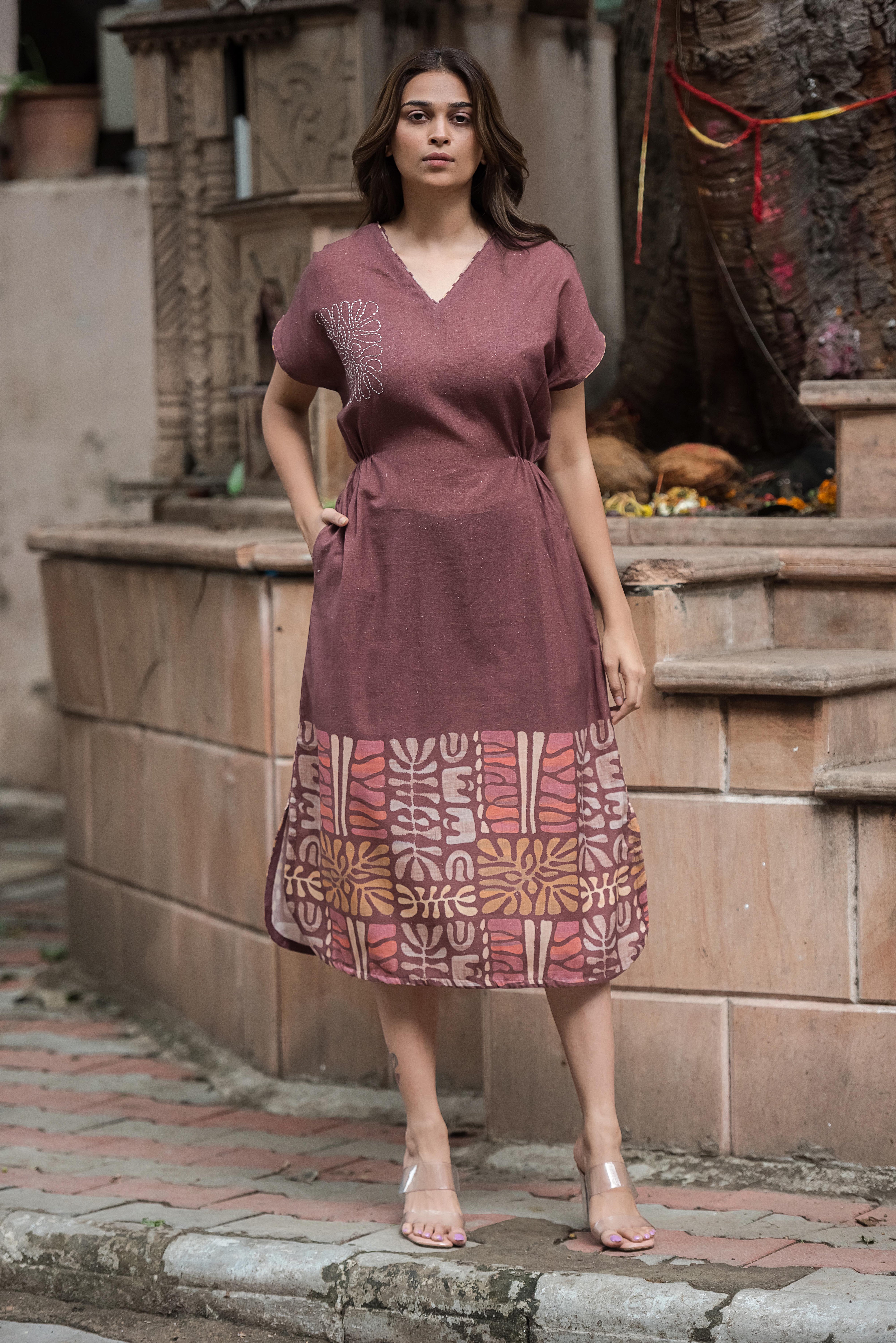 Brown Beauty — The Applecut Dress