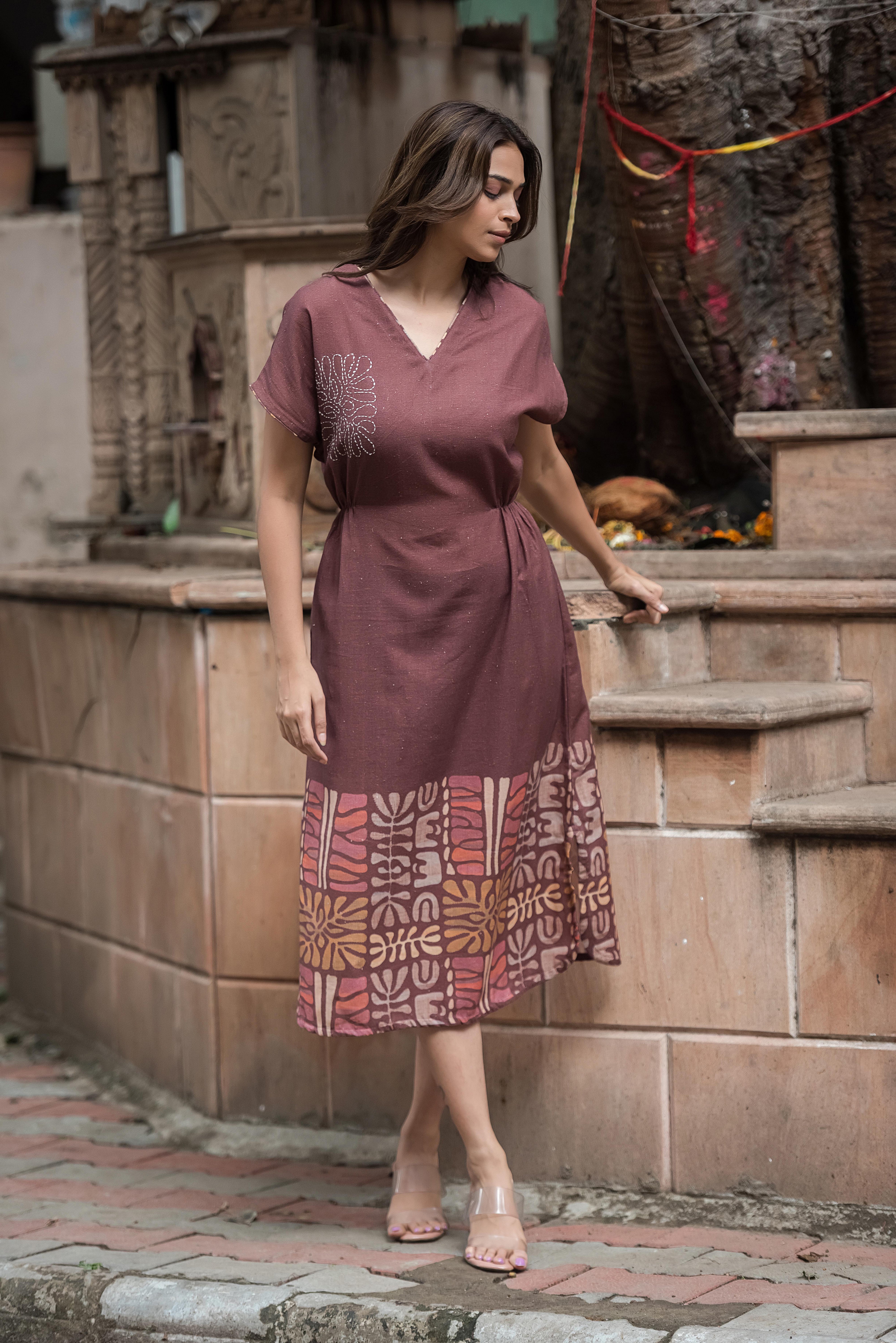 Brown Beauty — The Applecut Dress