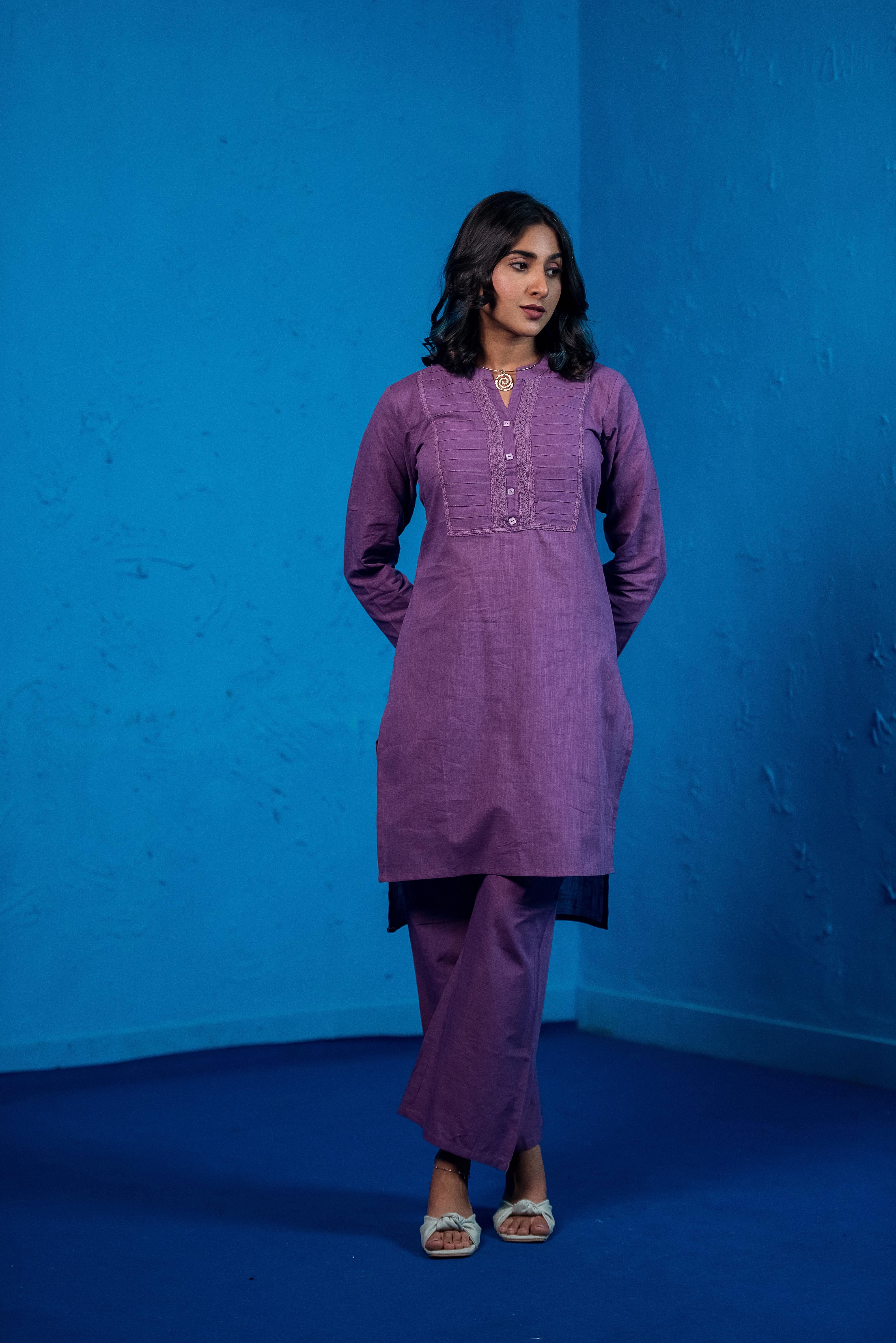 Classic Purple Co-ord Set