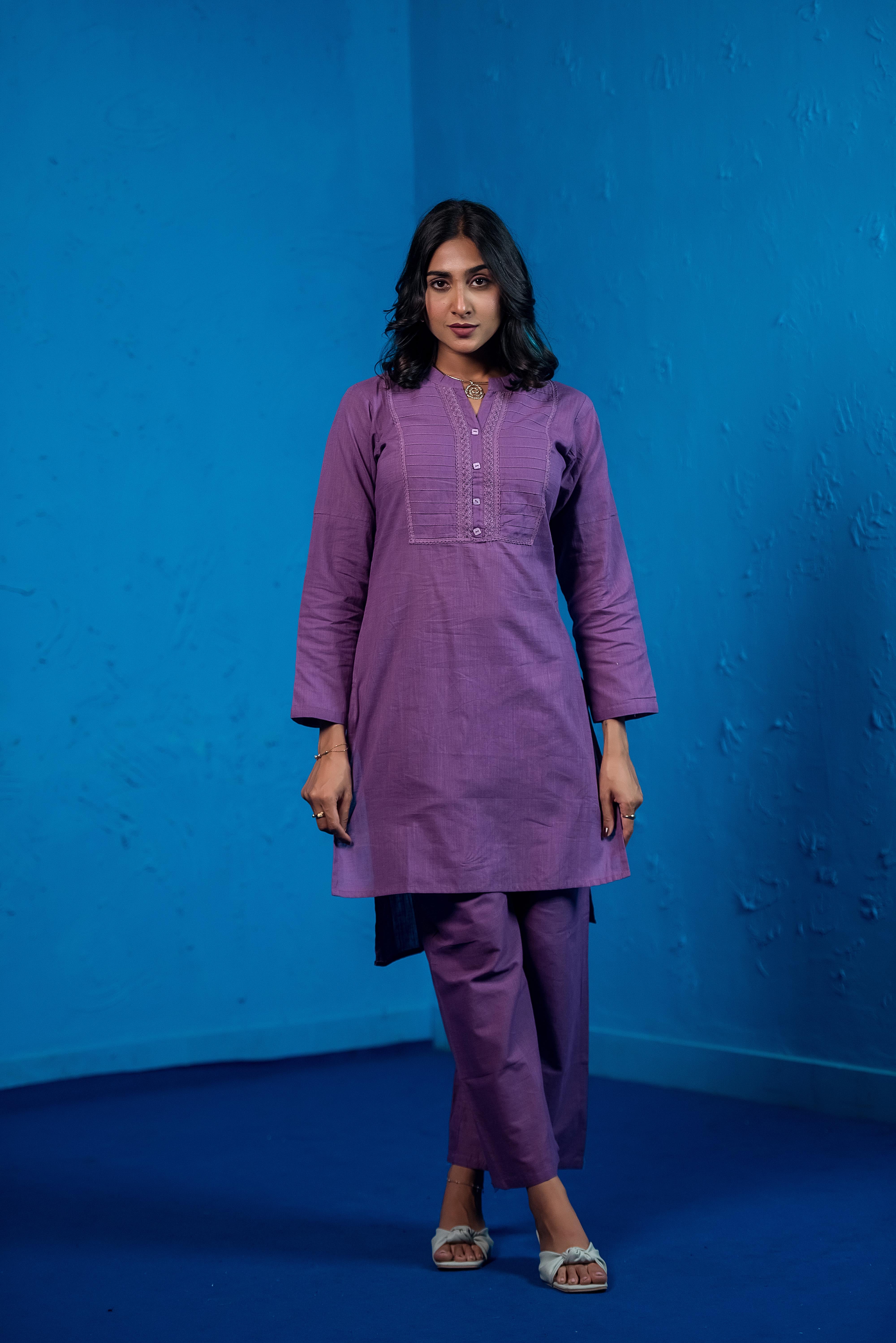 Classic Purple Co-ord Set