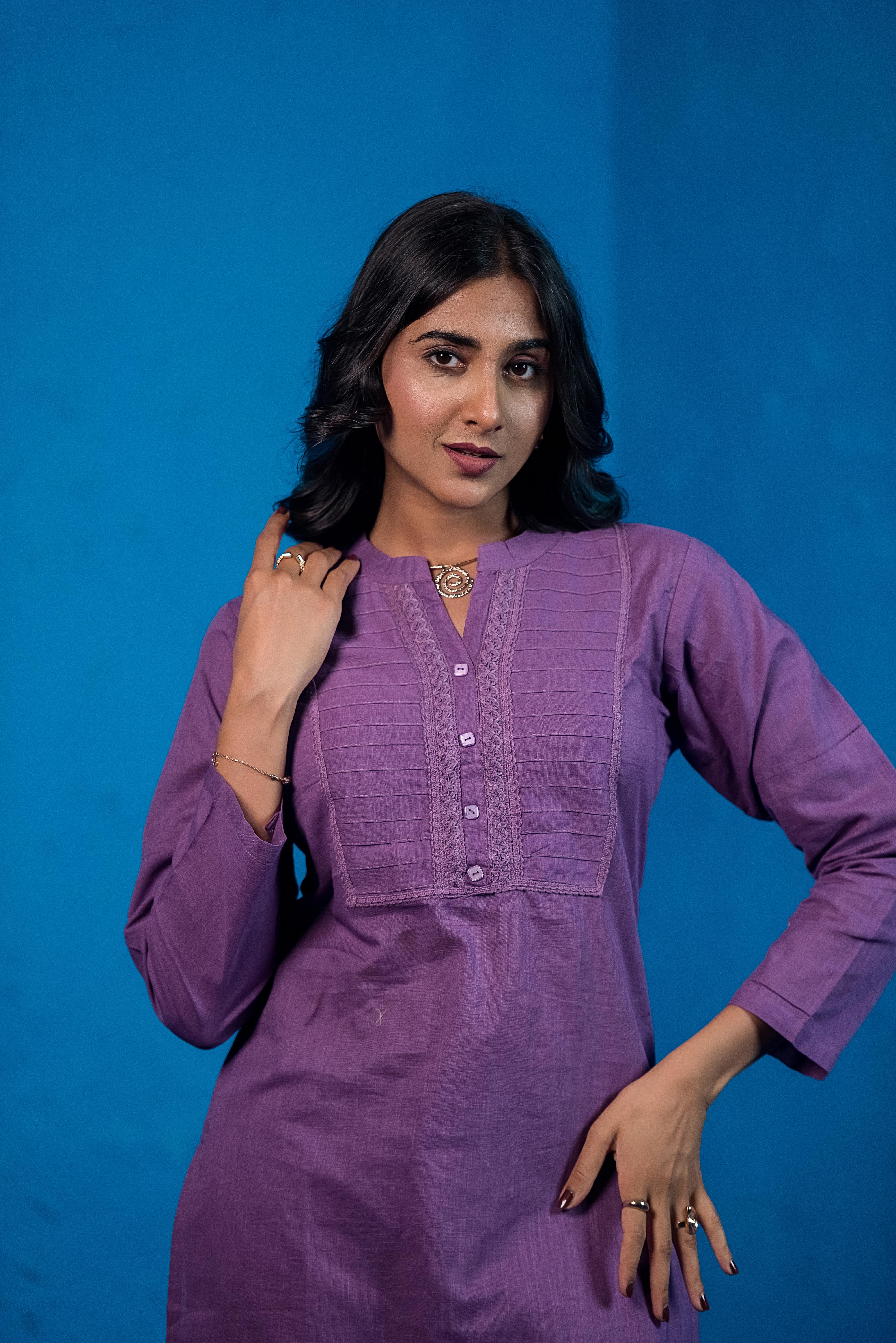 Classic Purple Co-ord Set