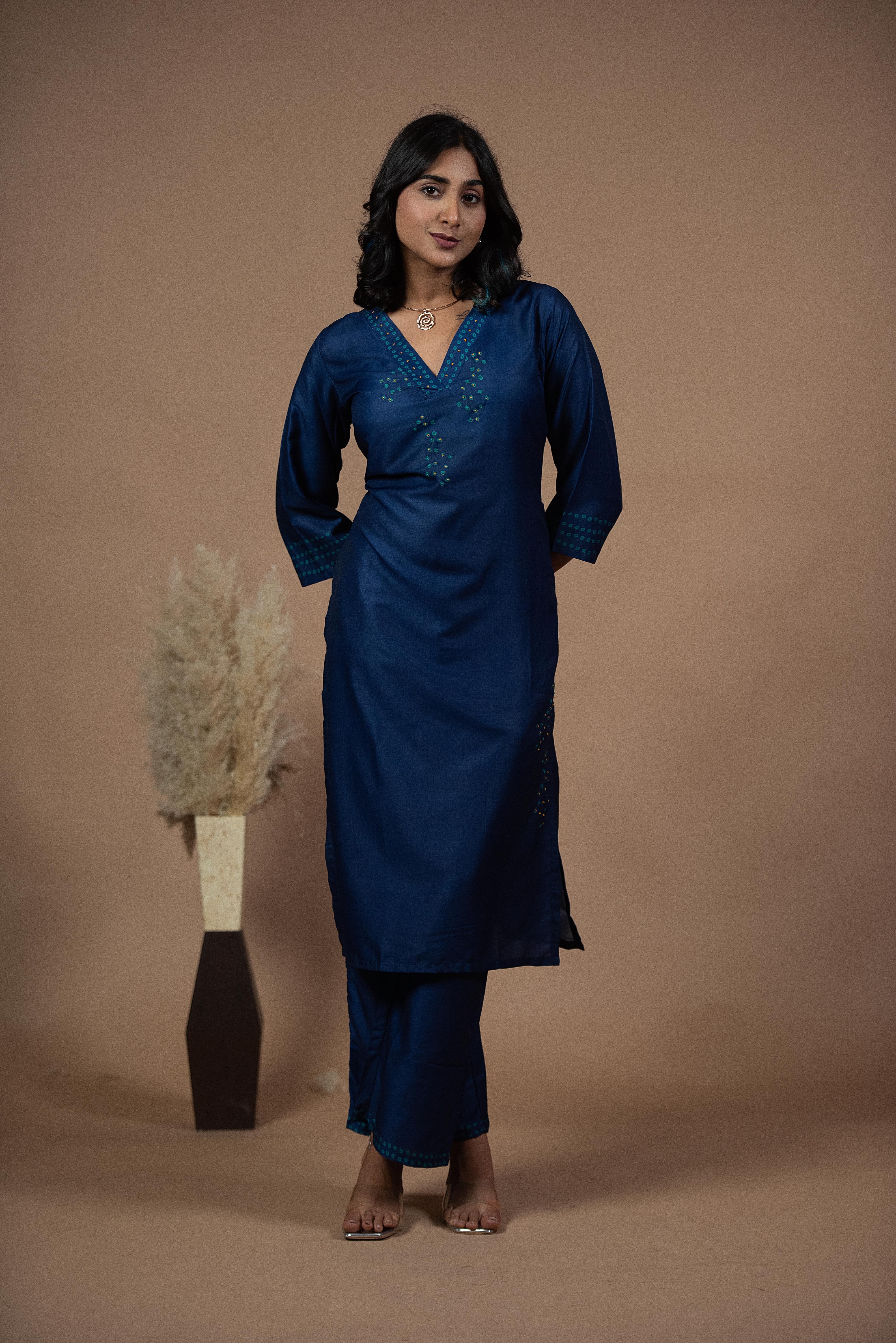 Refined Blue Co-ord Set
